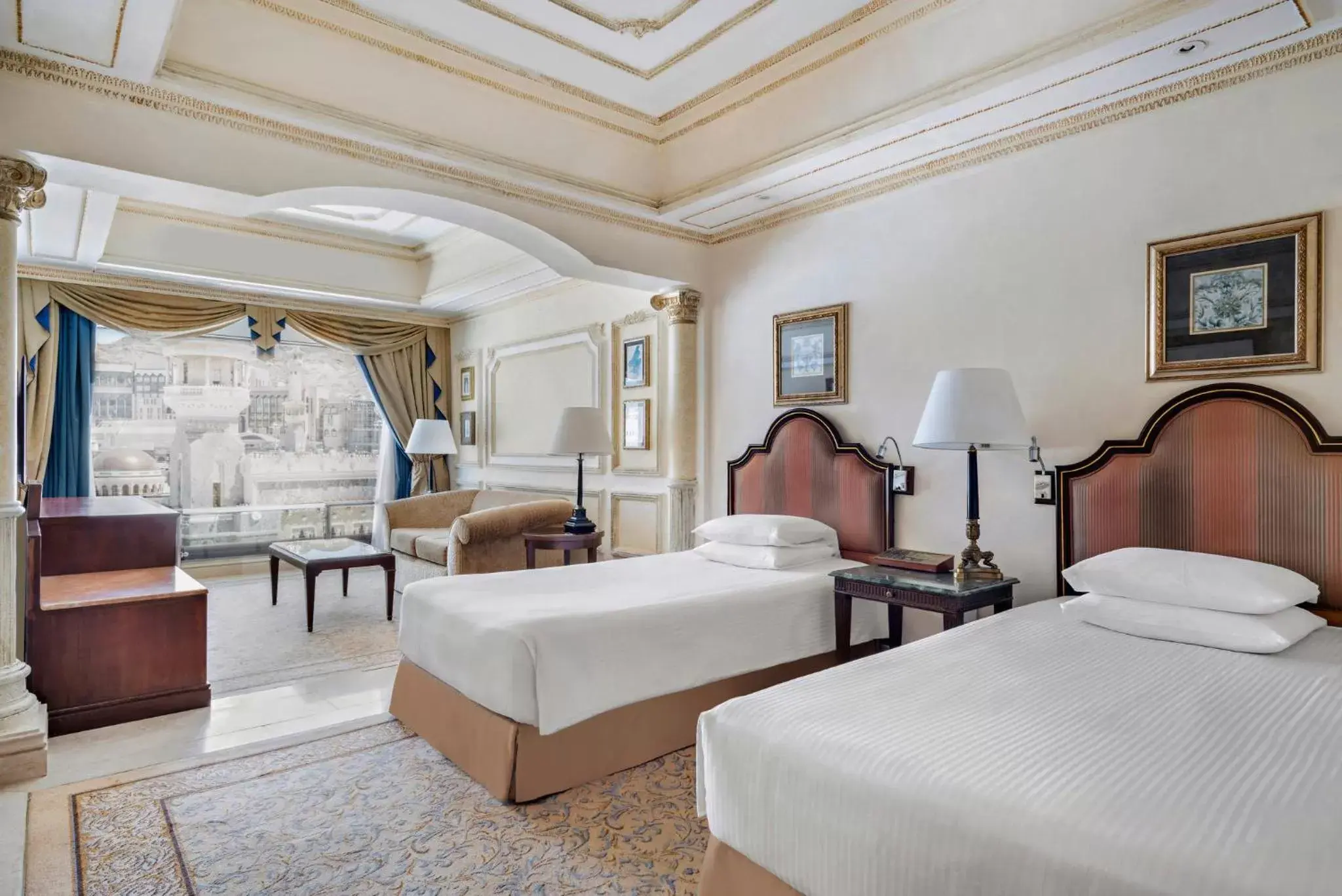 Deluxe Twin Room with Haram View in InterContinental Dar Al Tawhid Makkah by IHG Deluxe Twin Room with Haram View in InterContinental Dar Al Tawhid Makkah by IHG