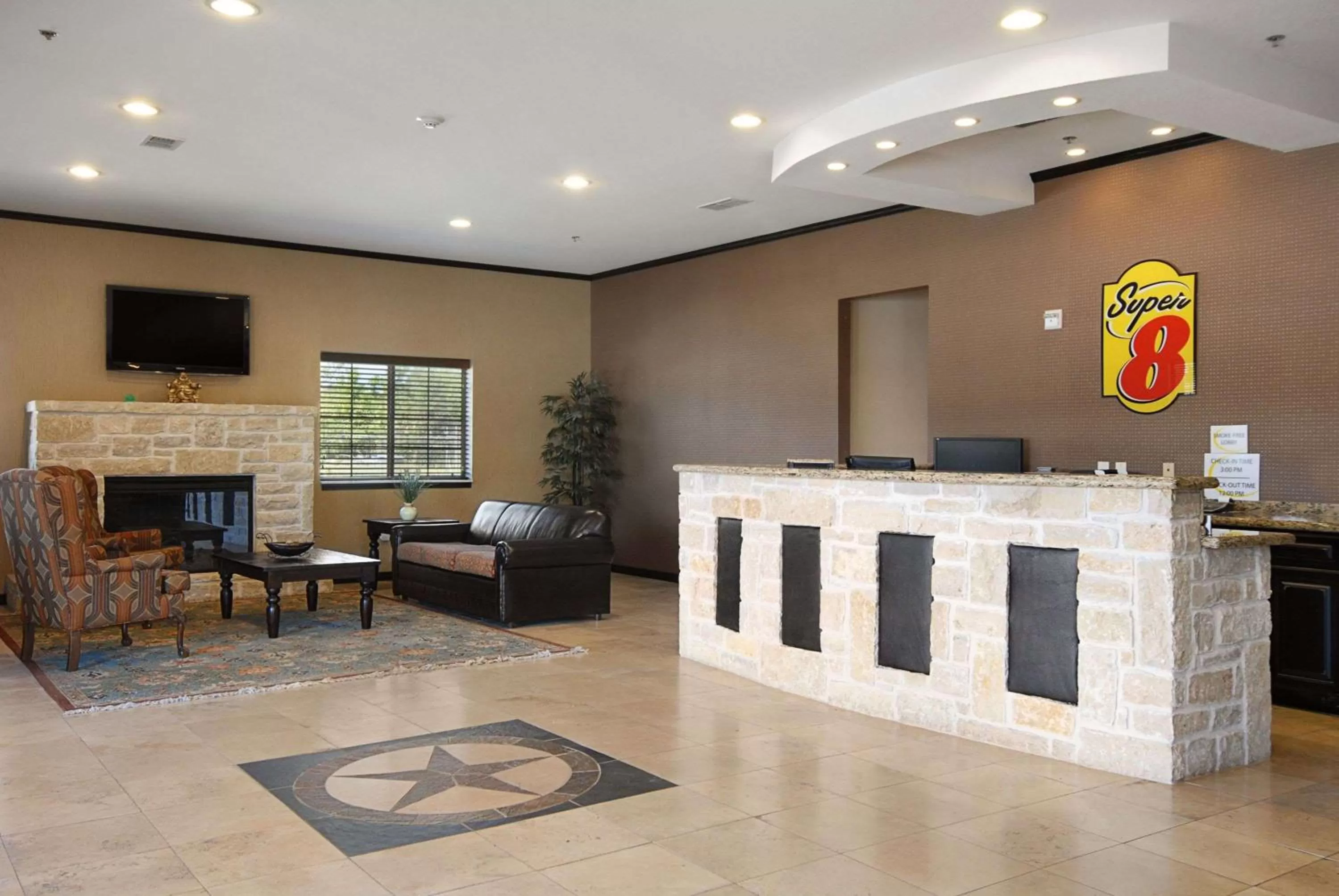 Lobby or reception in Super 8 by Wyndham Stephenville