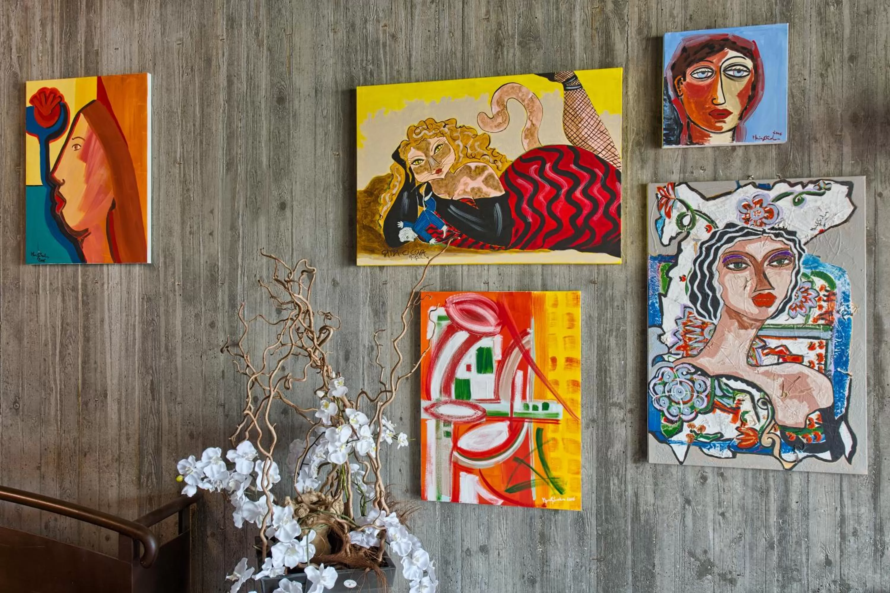 Decorative detail in Hotel Valpolicella International