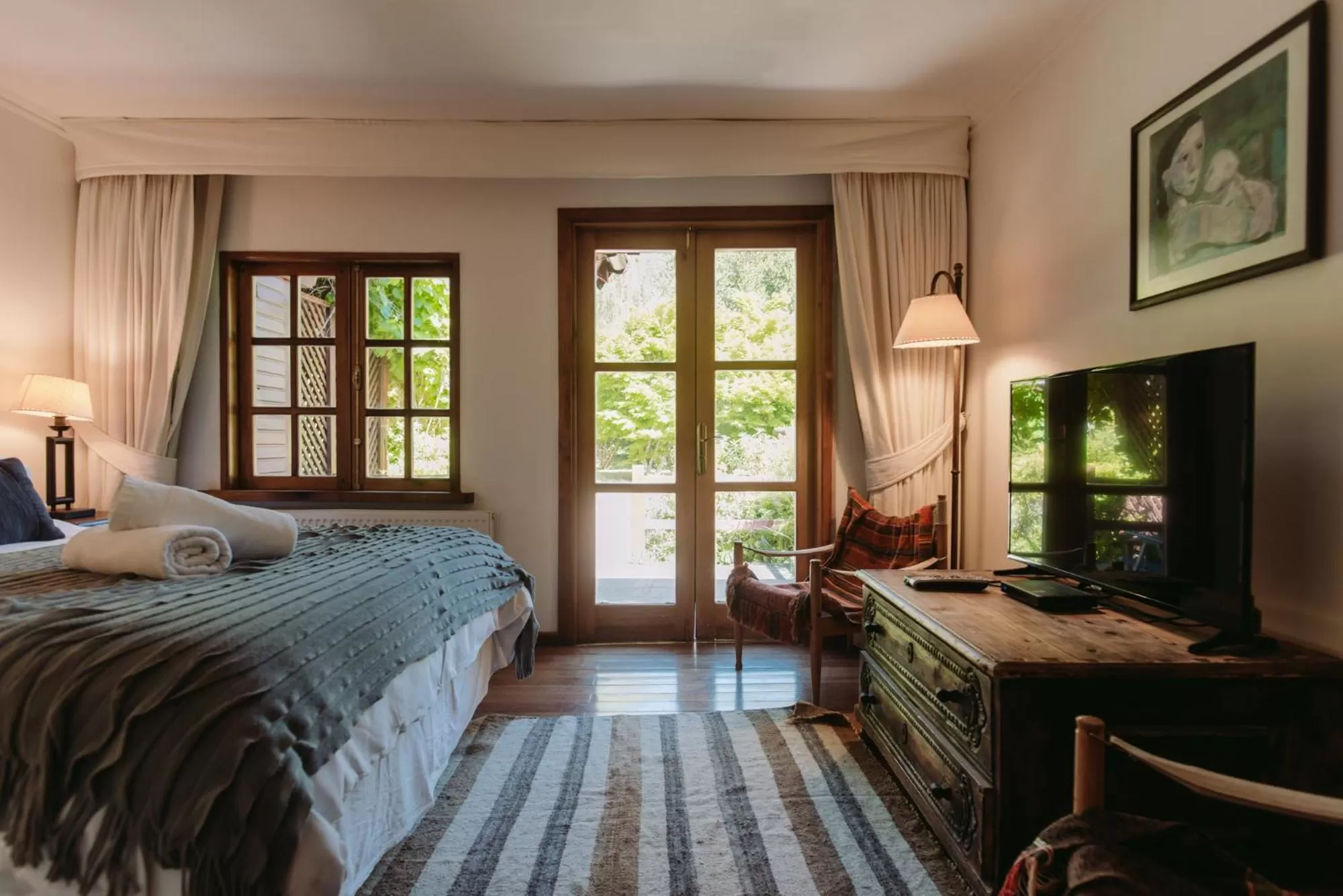 View (from property/room) in Hotel Posada del Río - Parque Metreñehue