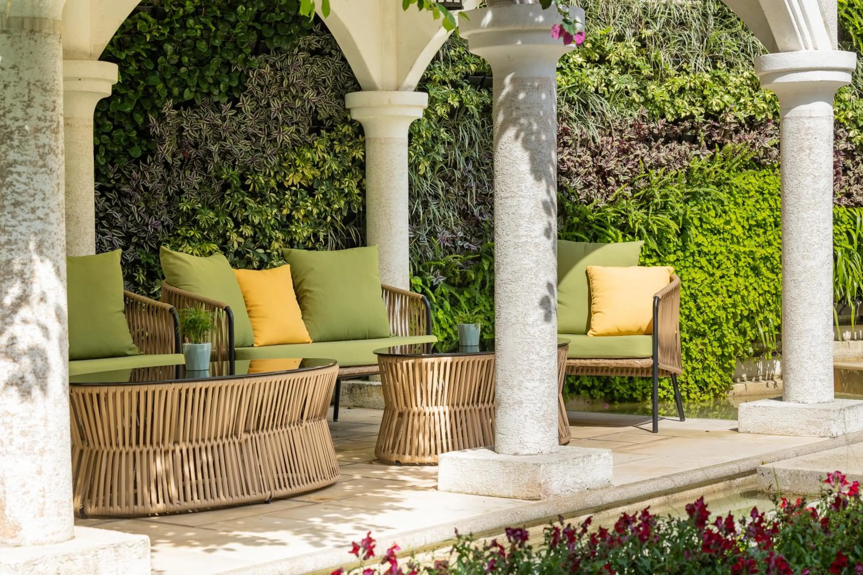 Garden view in Hualien Farglory Hotel