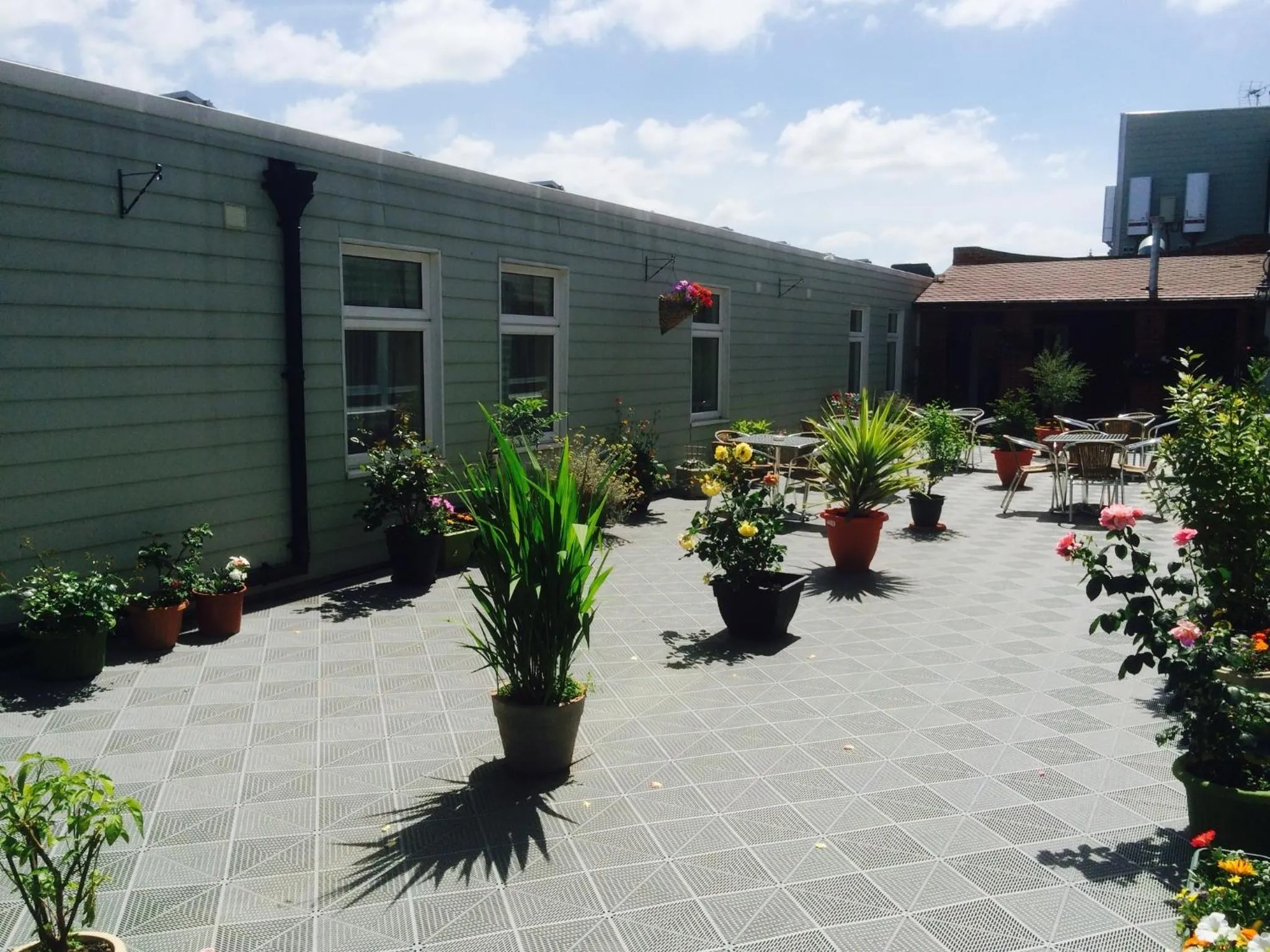 Patio in Star Anglia Hotel City Center by OYO