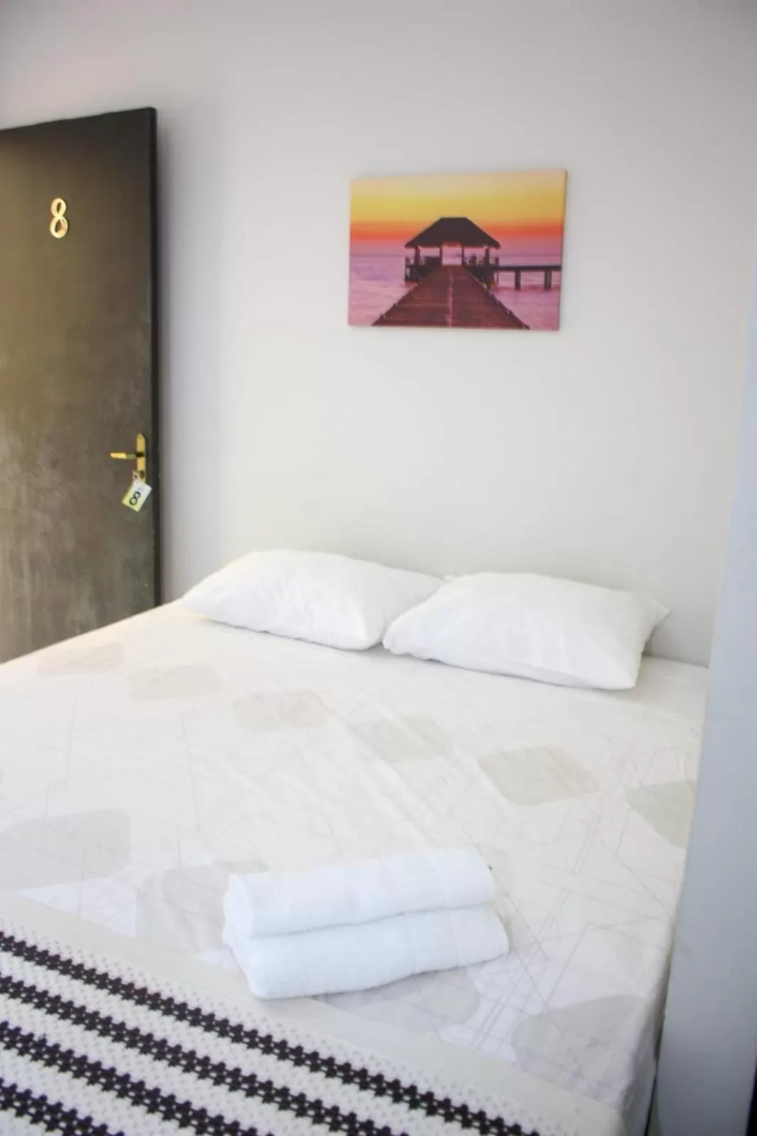 Bed in Pousada São Miguel dos Milagres