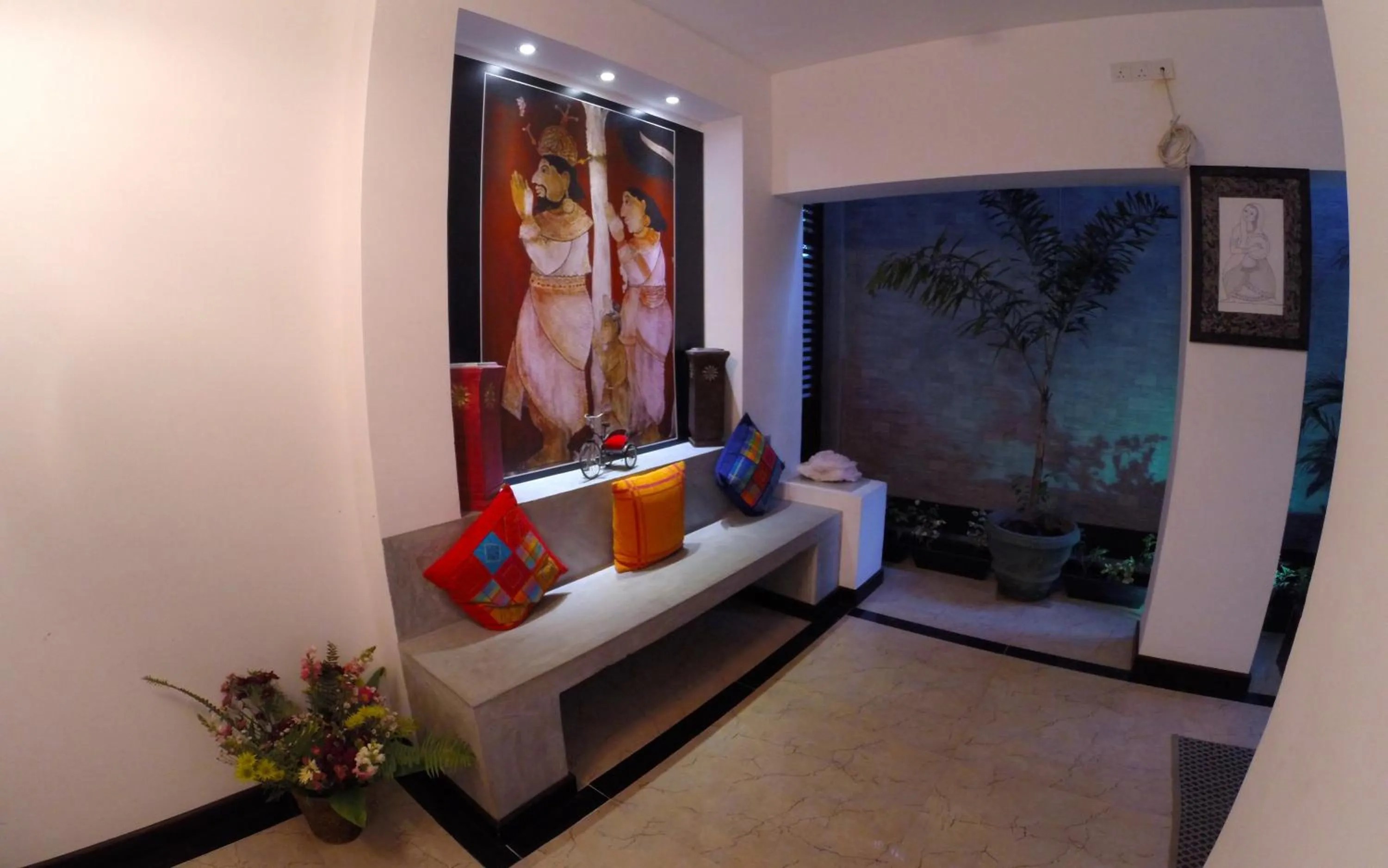 Facade/entrance in Winter Villa