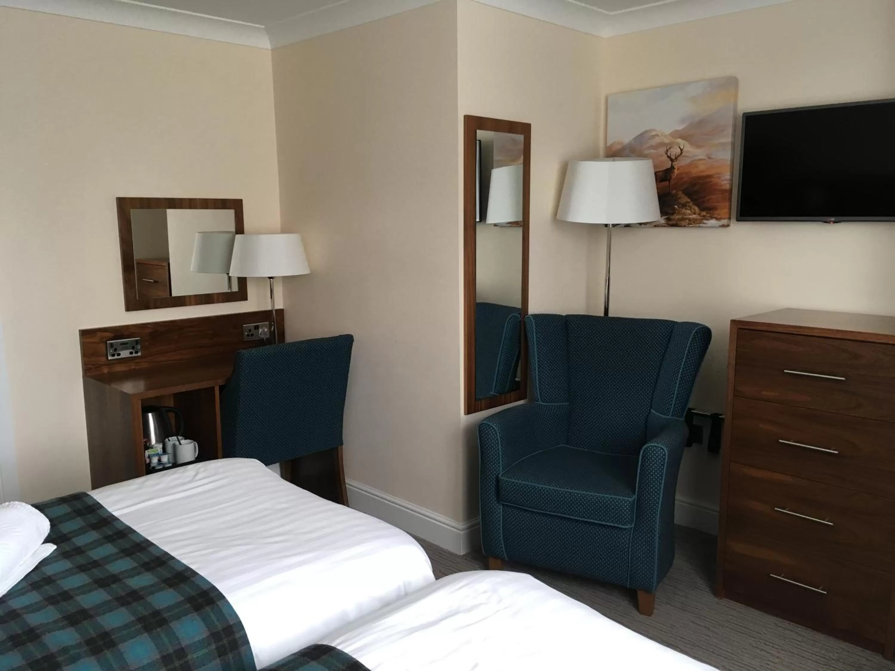 TV and multimedia, Bed in The Winnock Hotel