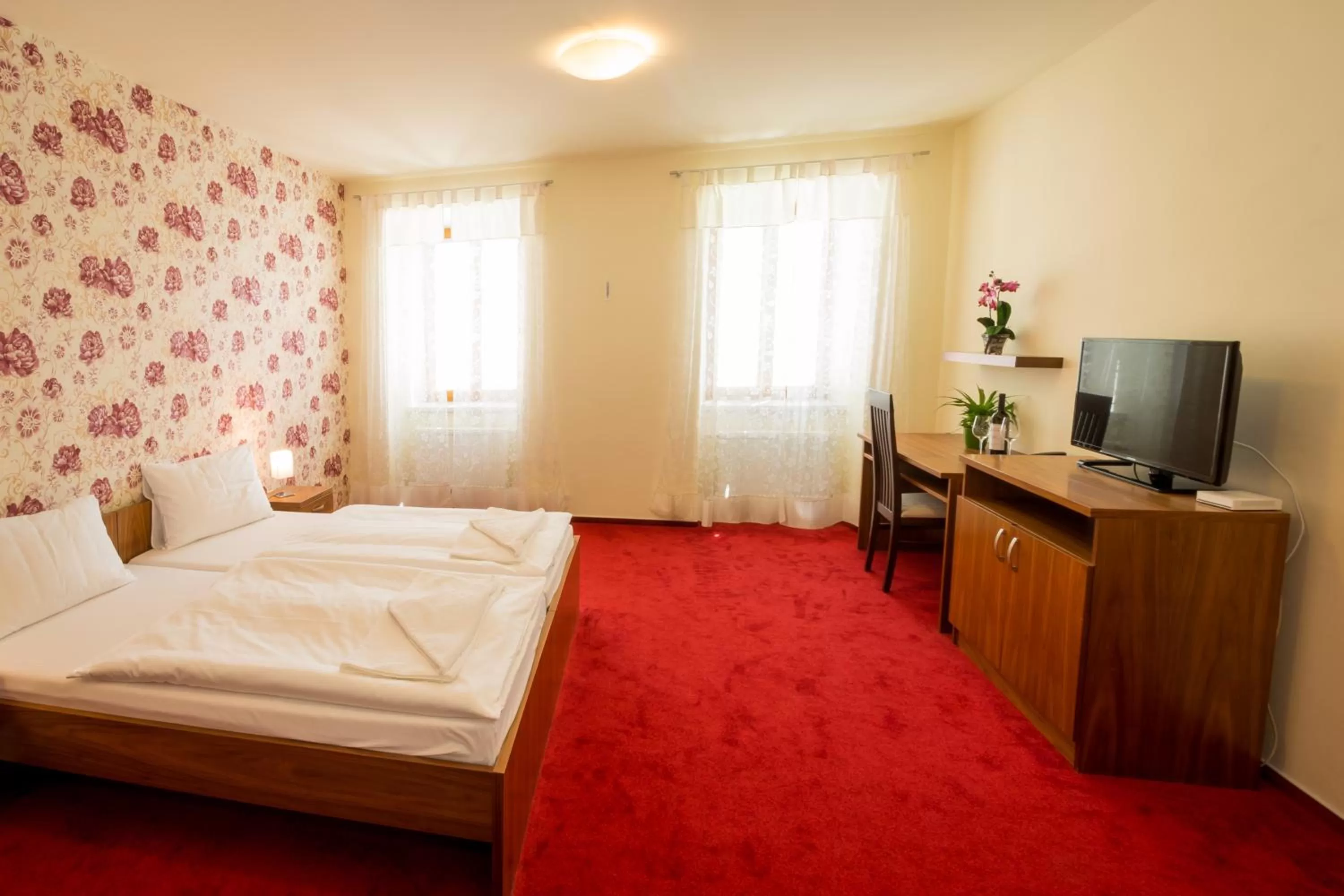 Bedroom, Bed in Relax Hotel Stork