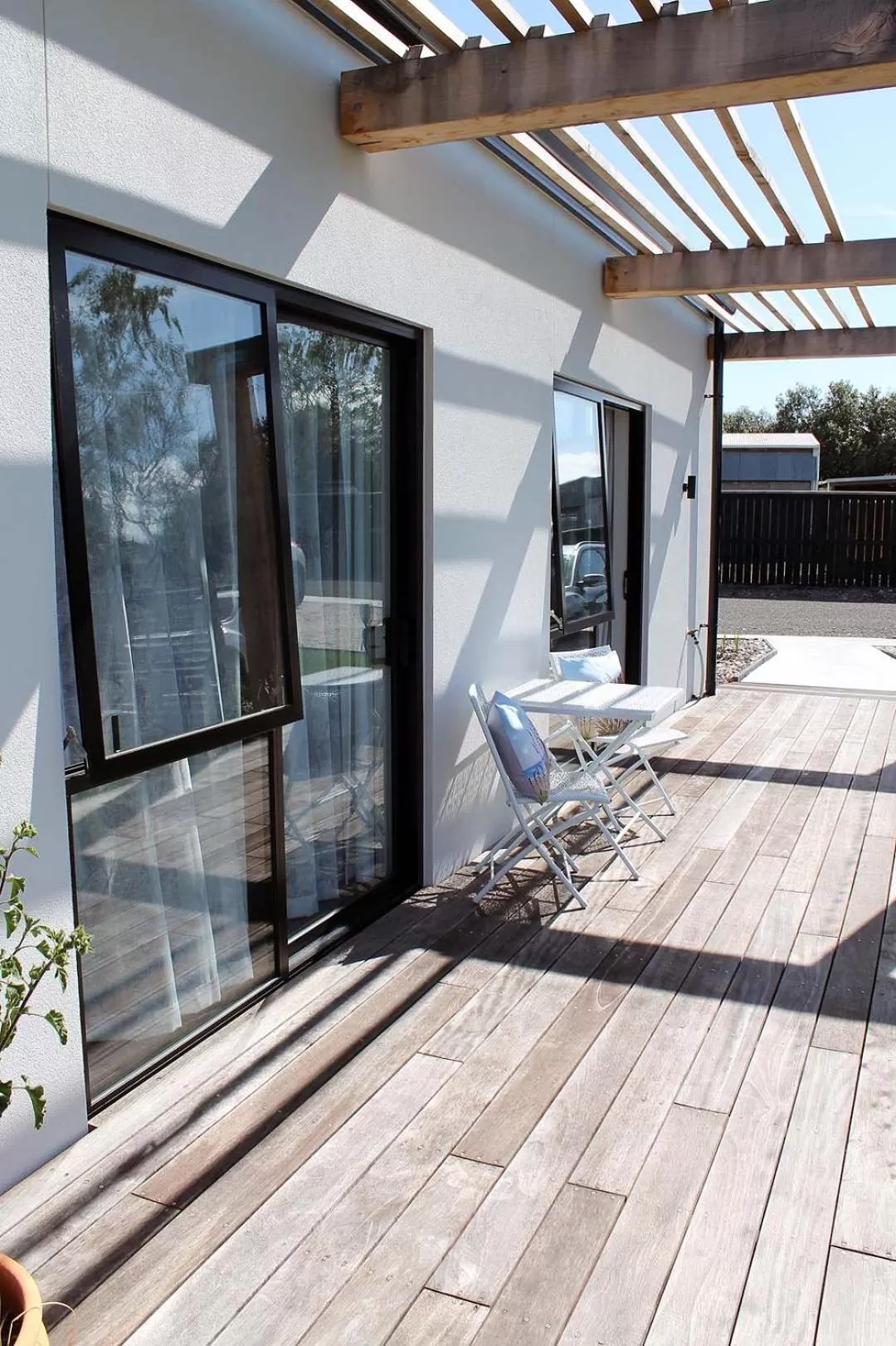 Seating area in Marlborough Wine Country B&B