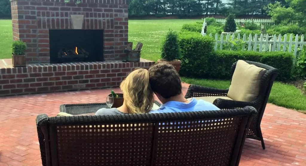 Patio in Kirkwood Inn