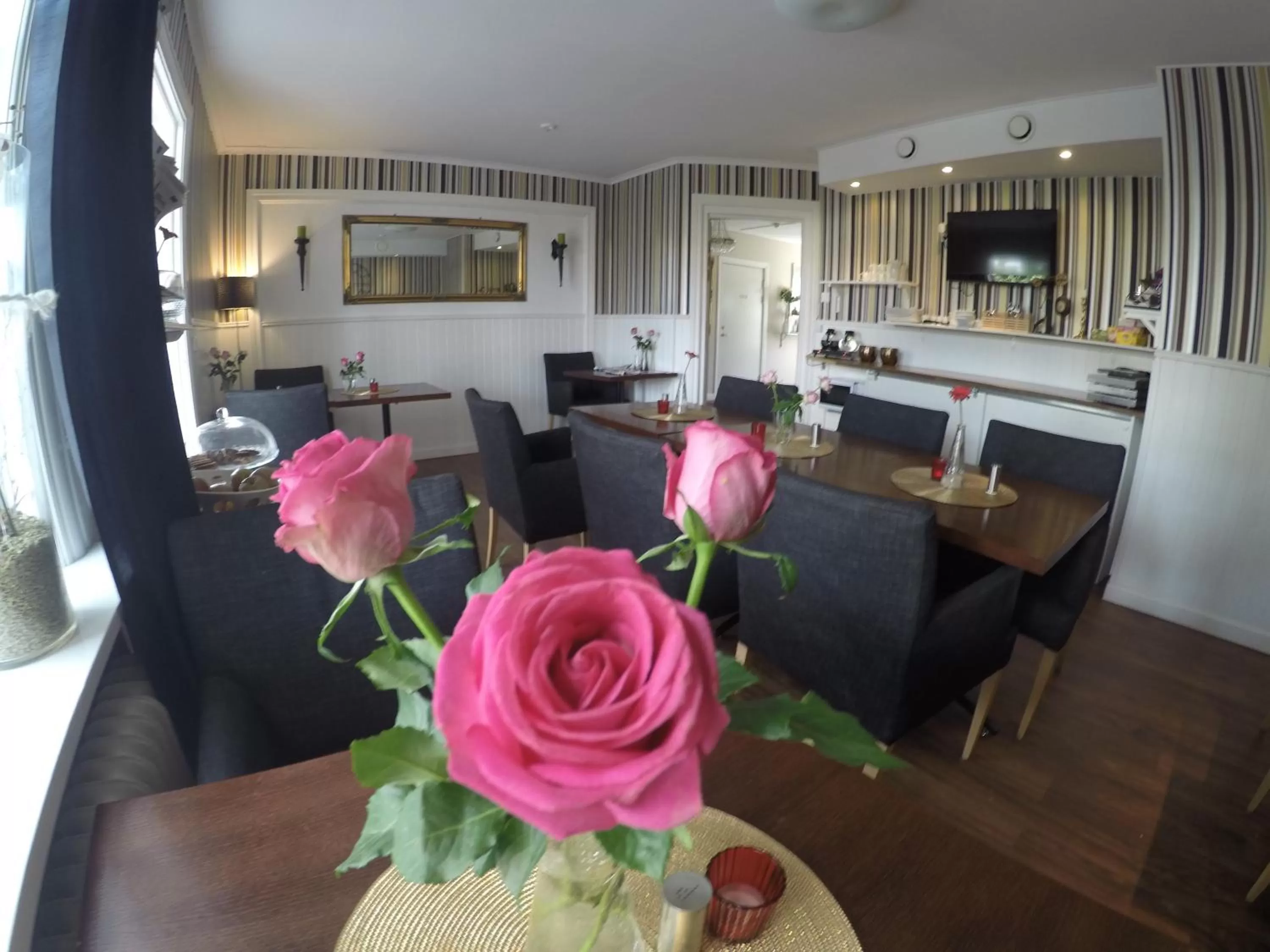 Communal lounge/ TV room in Hotell Östermalm