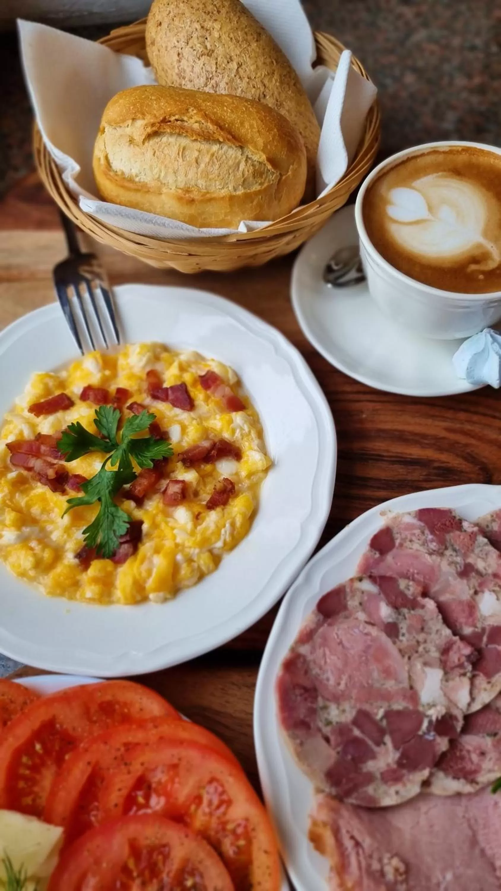 Food and drinks in Hotel Adler