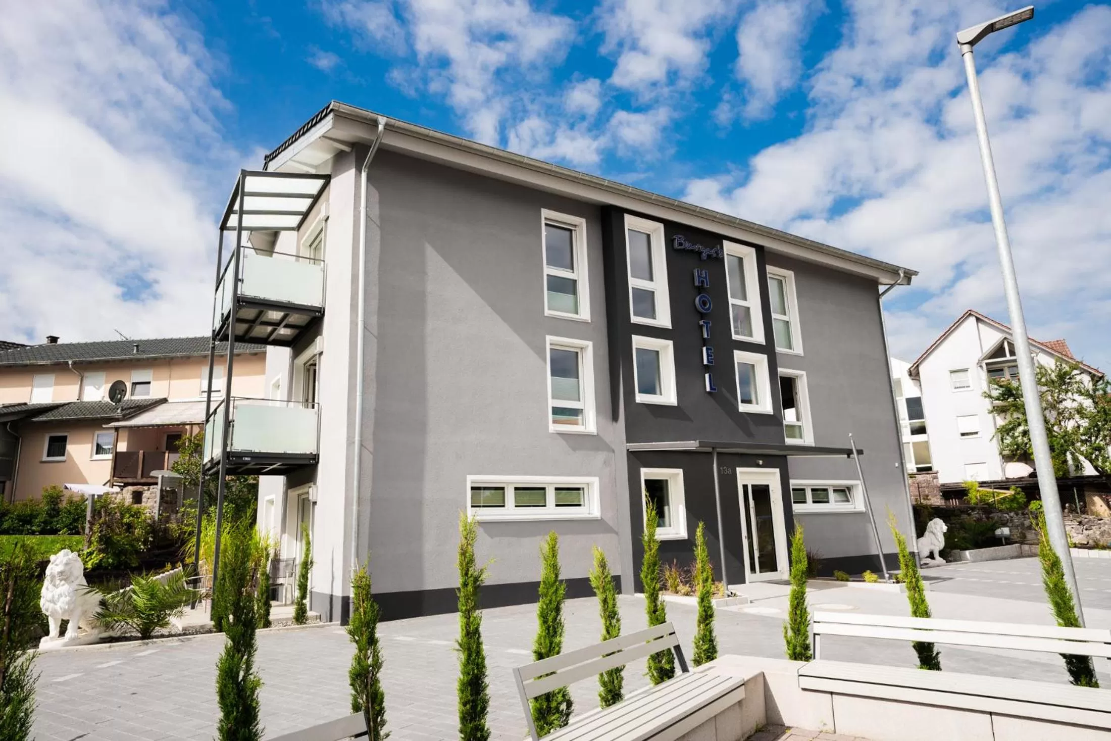 Property building in Burgers Hotel