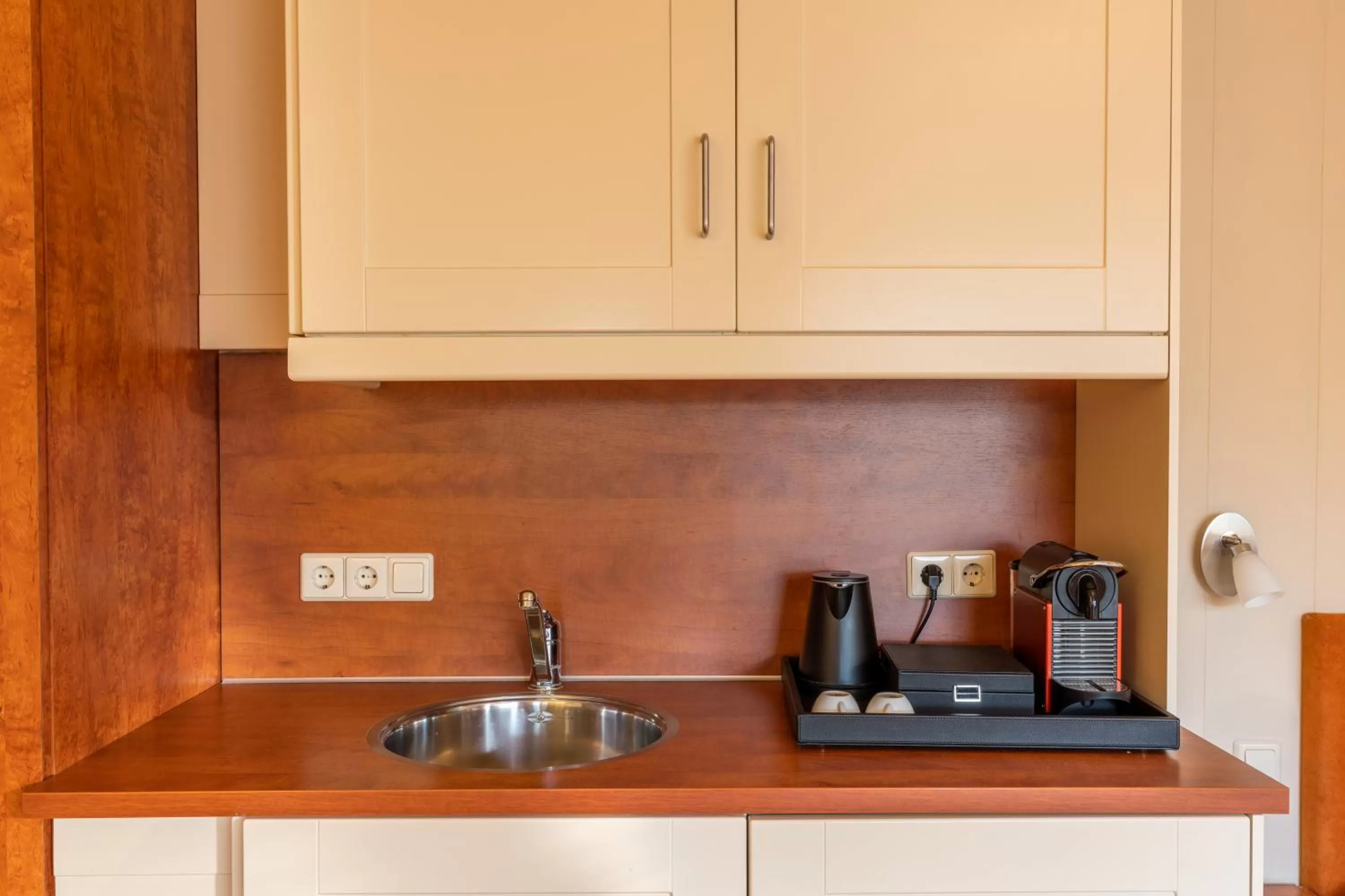 Coffee/tea facilities, Kitchen/Kitchenette in Hotel ter Duyn