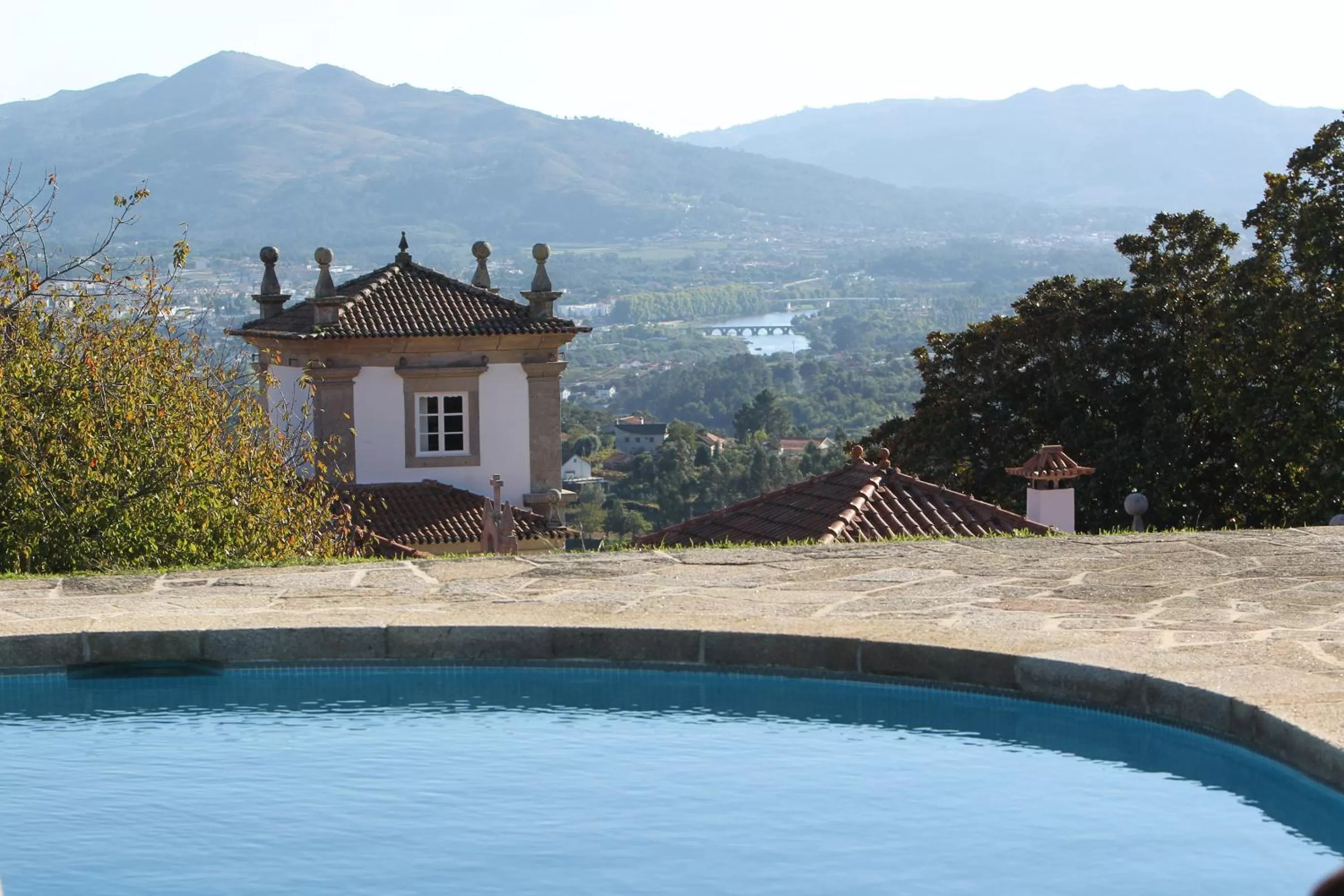 Swimming pool in Paço de Calheiros - Turismo de Habitação