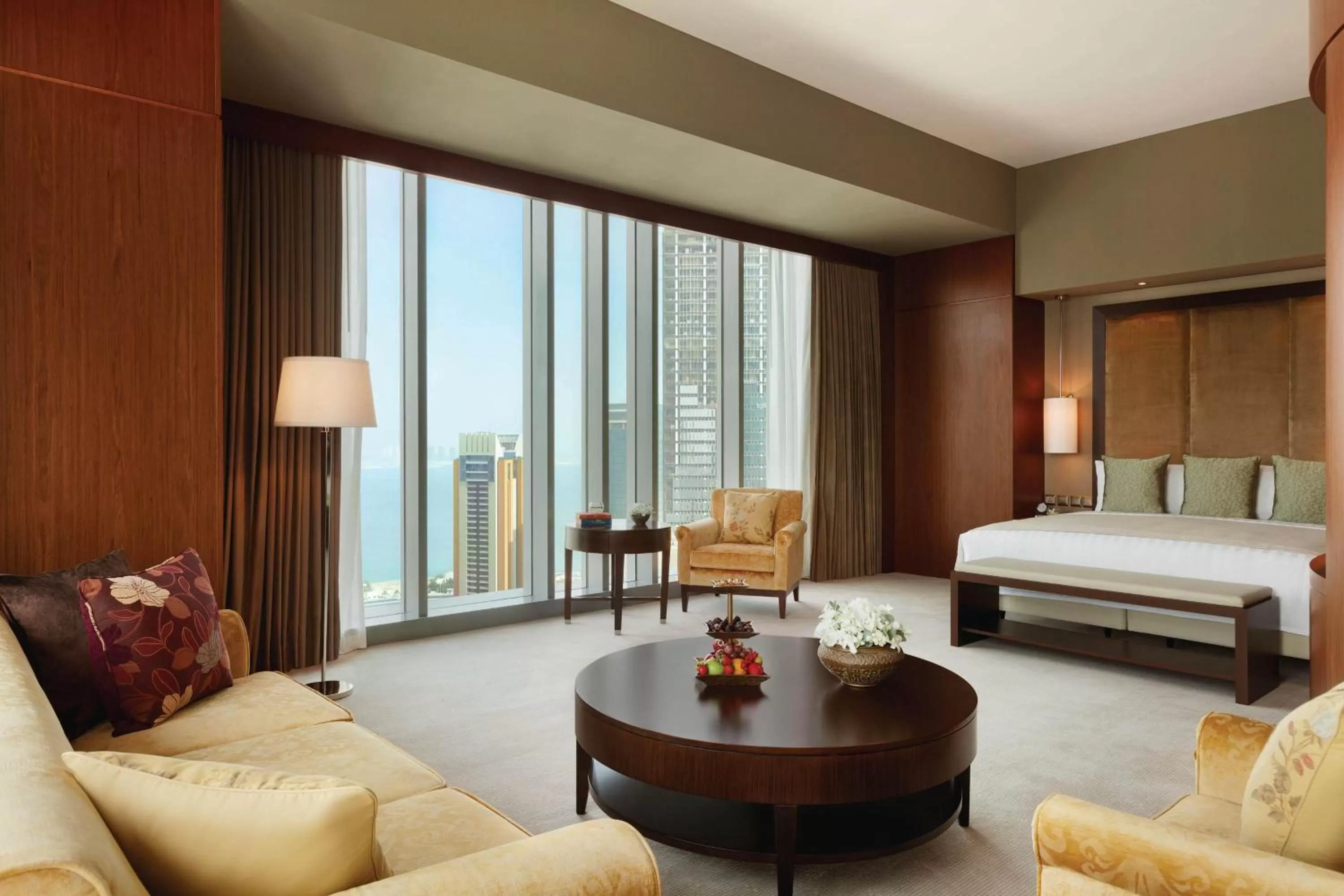 Photo of the whole room, Bed in JW Marriott Marquis City Center Doha