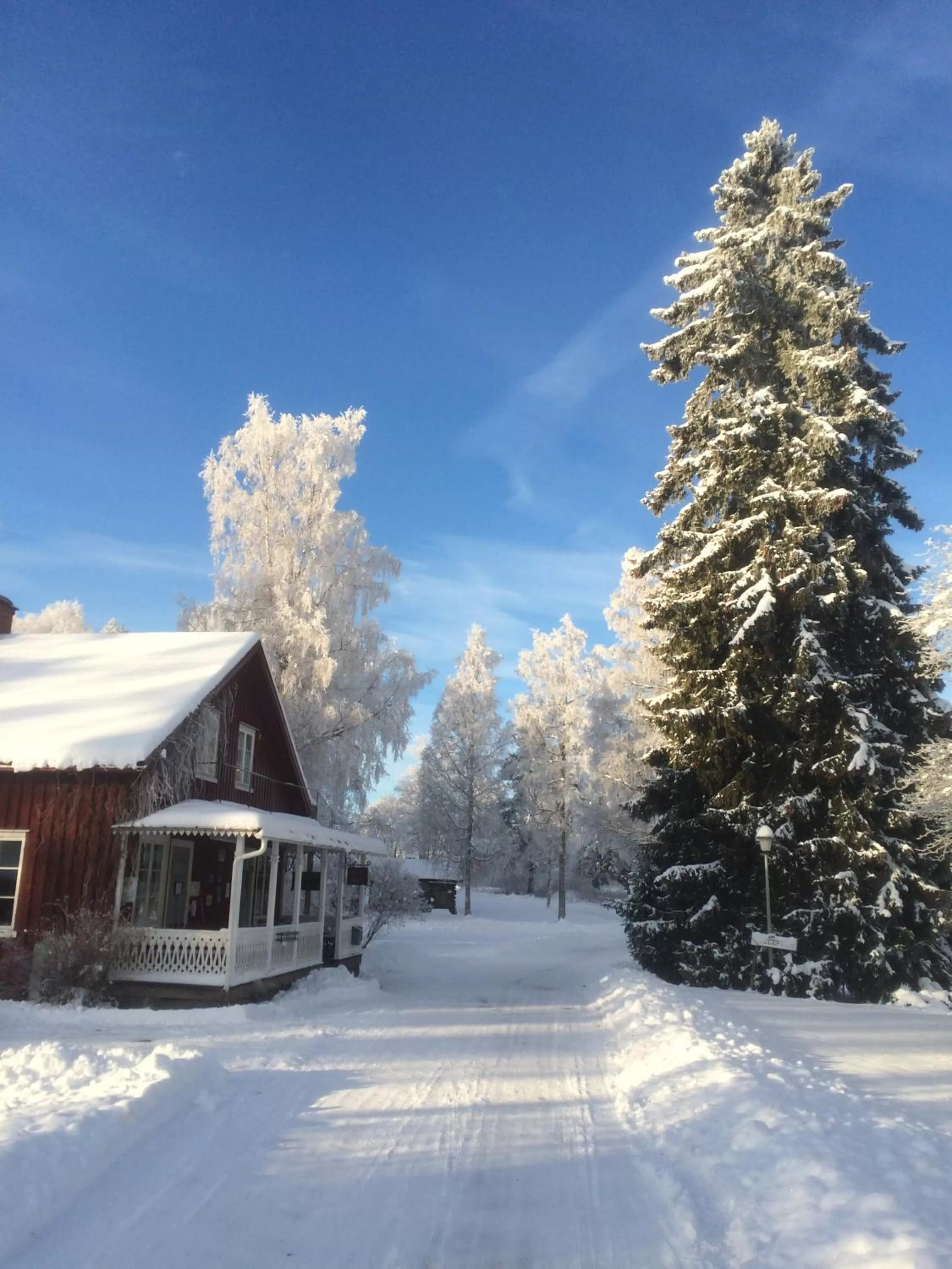 Winter in Sunne Hembygdsgård B&B