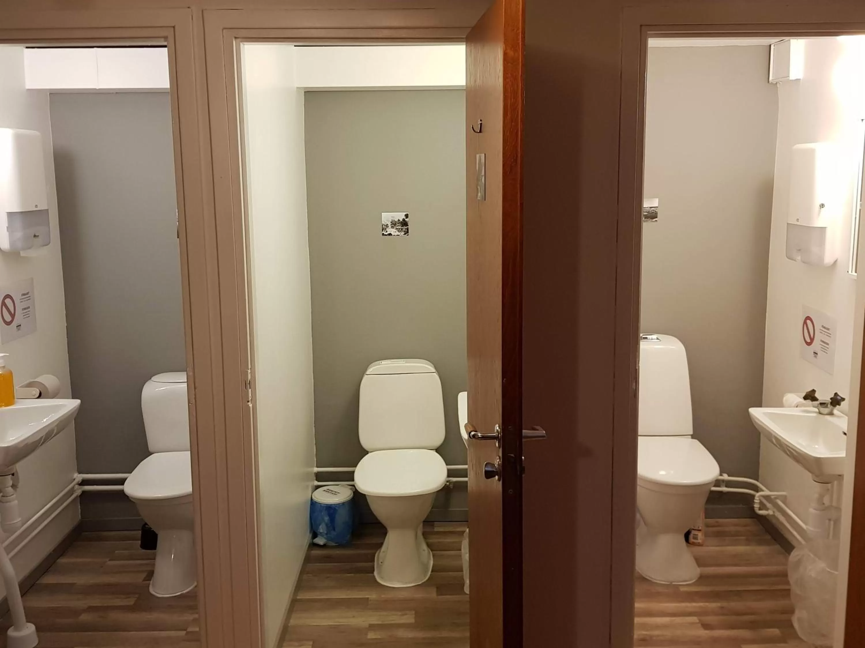 Toilet in Brukshotellet Skinnsberg