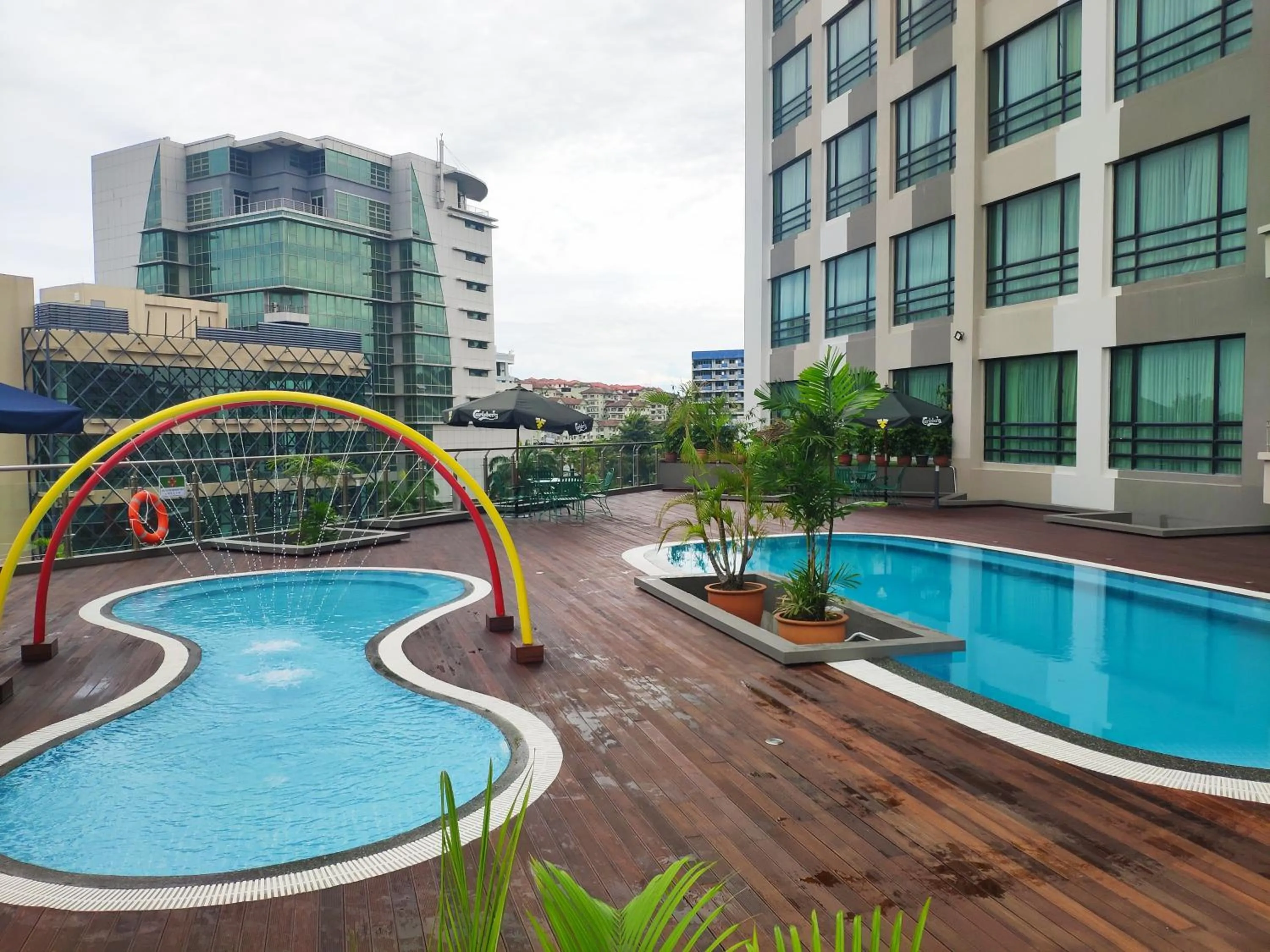 Property building in Sabah Oriental Hotel