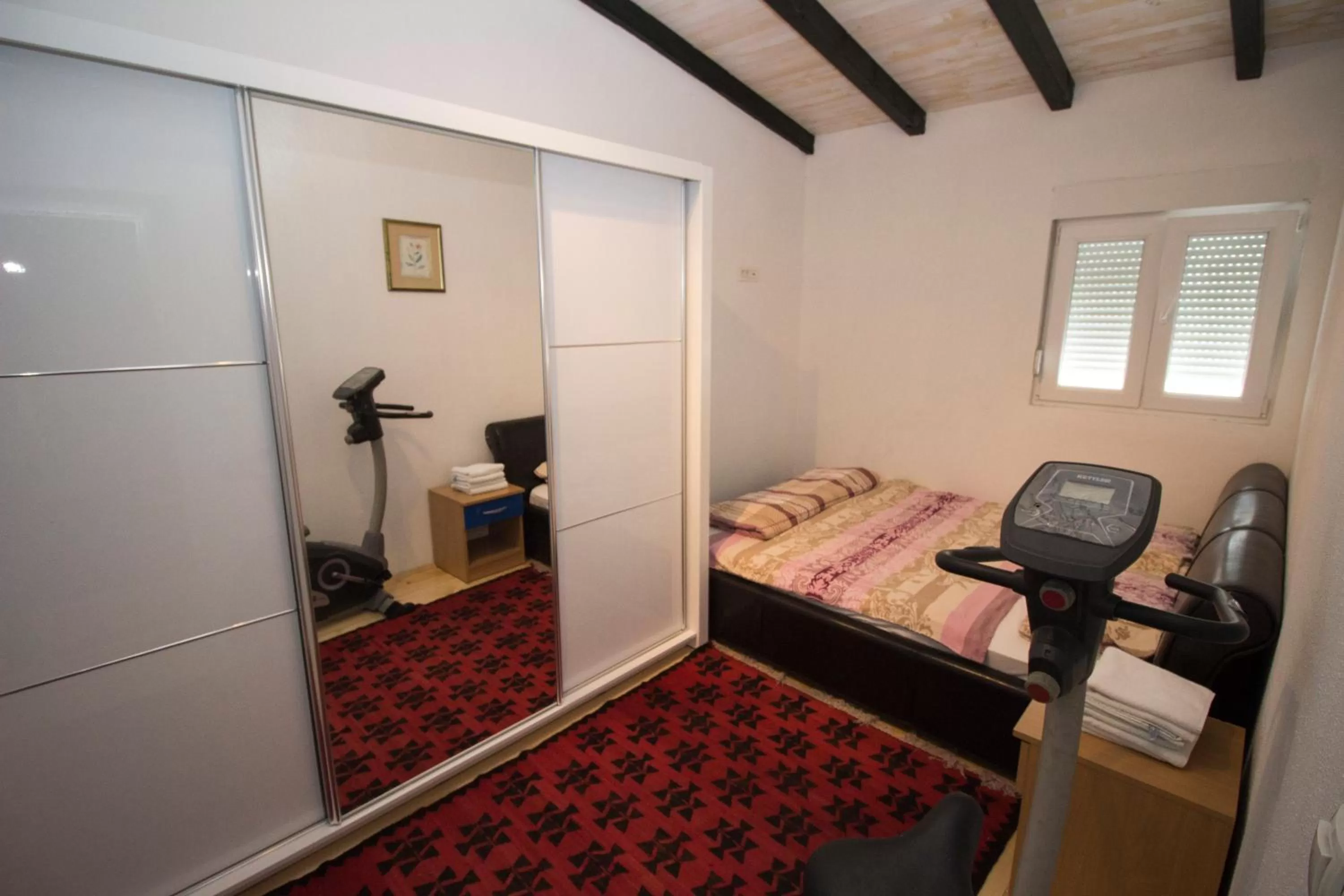 Bed, Bathroom in Hotel & Rooms Lombrelle