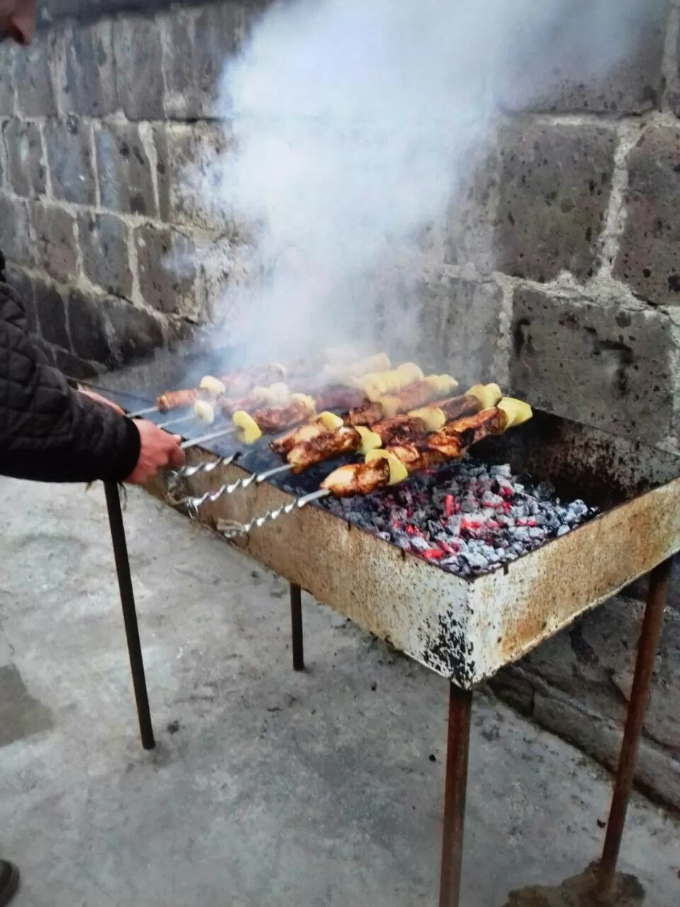 BBQ Facilities in Guest House David's B&B