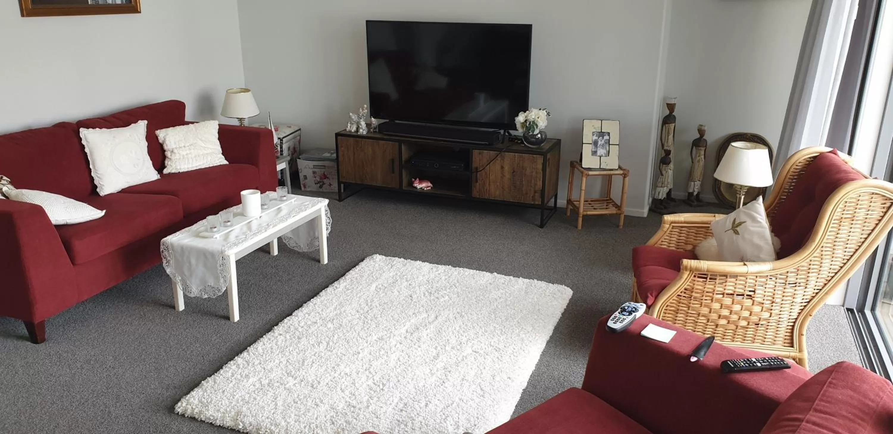 Seating Area in Cambridge Retreat