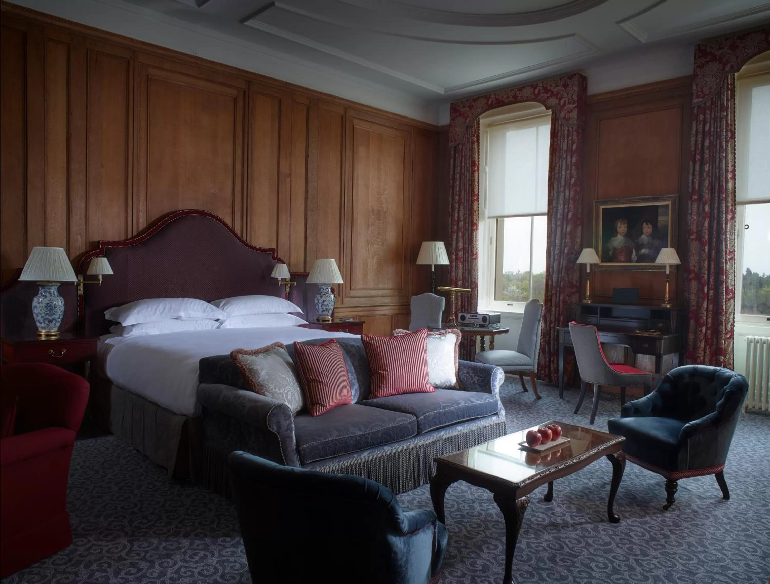 Bedroom, Bed in Cliveden House - an Iconic Luxury Hotel