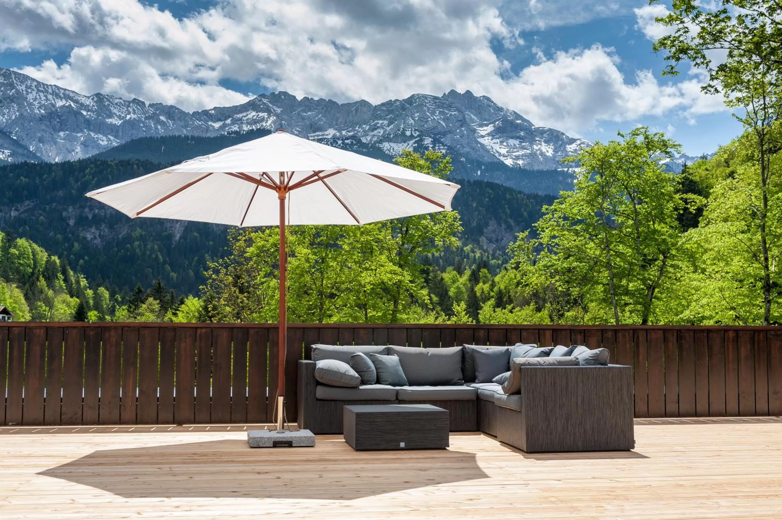 Balcony/Terrace in Das Graseck - mountain hideaway & health care