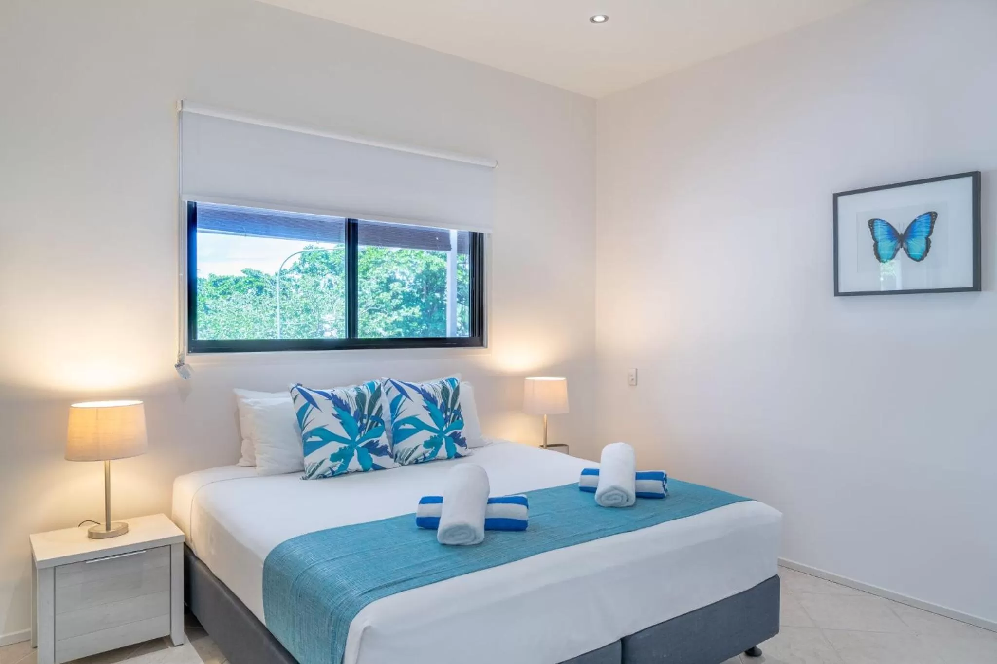 Bedroom, Bed in Saltwater Luxury Apartments