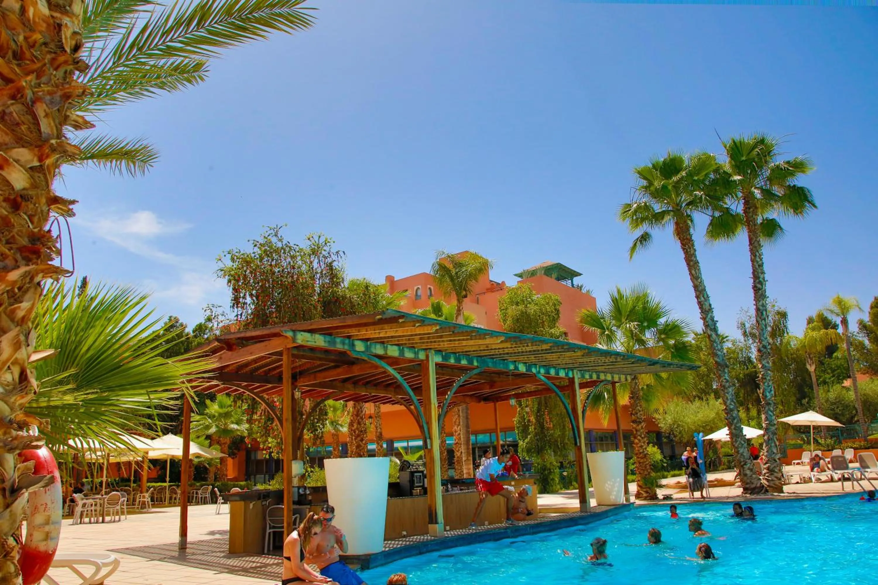 Swimming pool in Rose Aqua Park Hotel