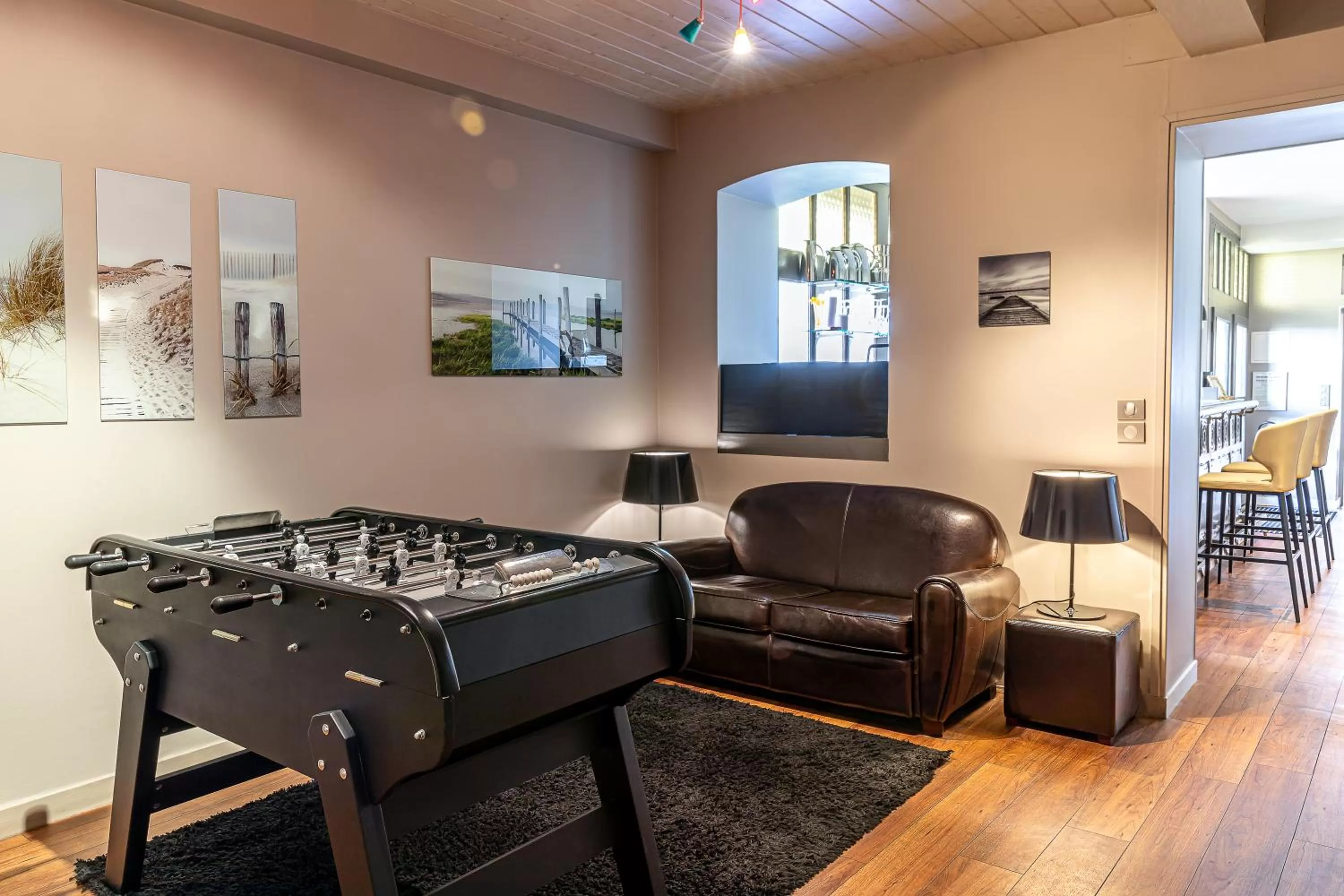 Lobby or reception in Hotel Des Dunes