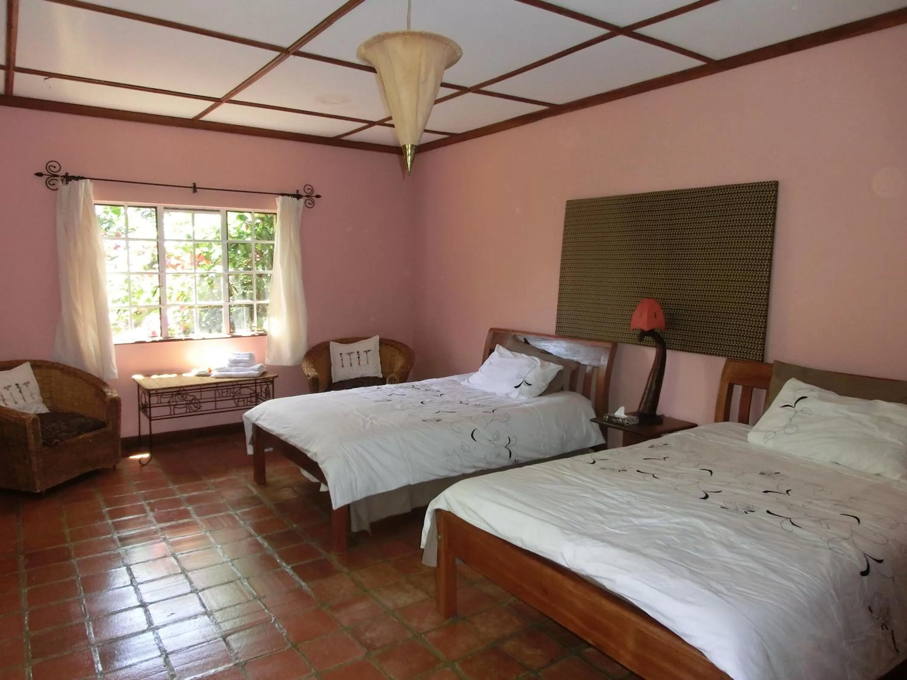 Bed in Mwanzo Lodge