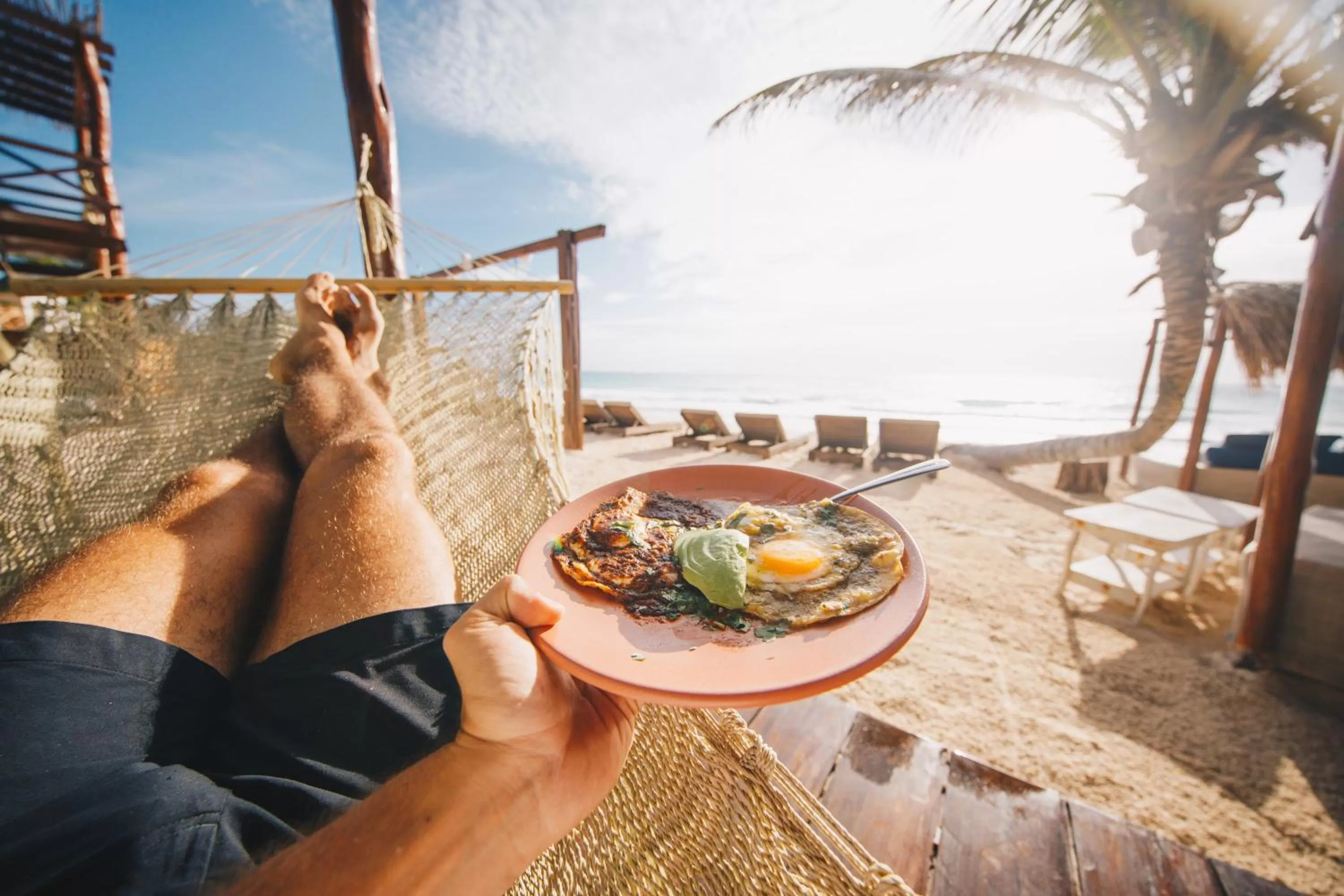 Balcony/Terrace in Hotelito Azul