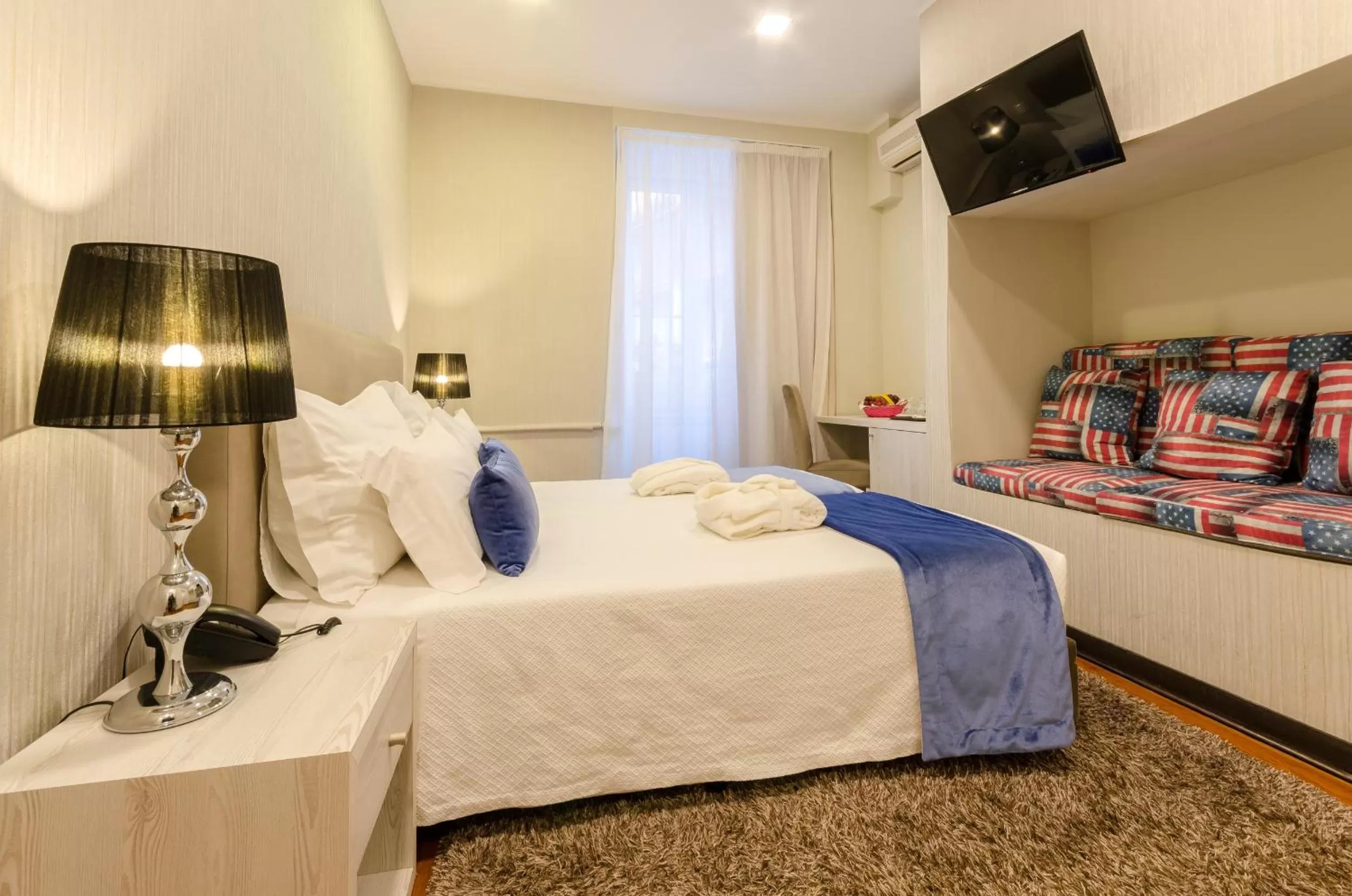 Bedroom, Bed in Hotel INN Rossio