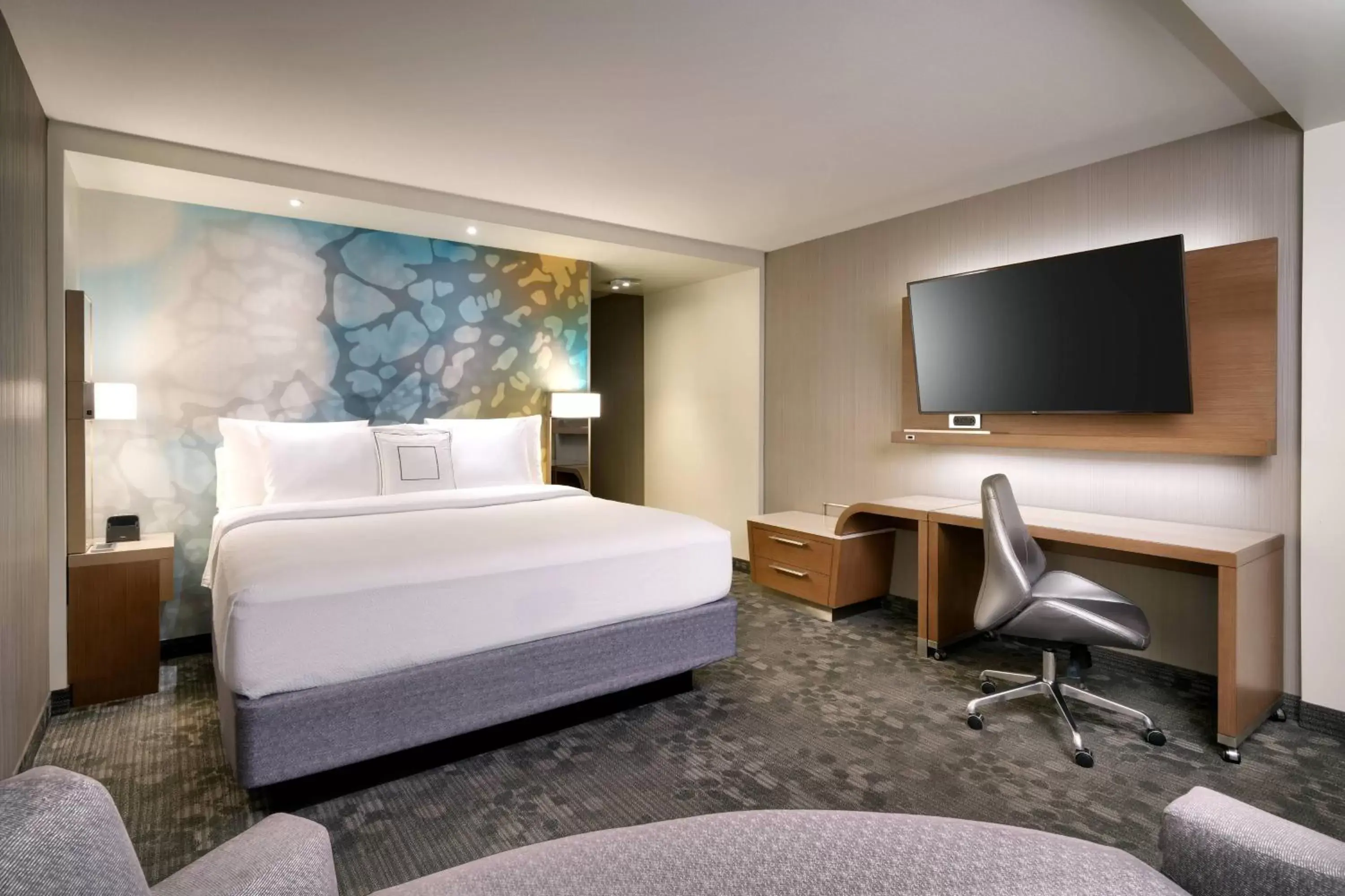King Room with Sofa Bed - Hearing Accessible in Courtyard by Marriott Cedar City King Room with Sofa Bed - Hearing Accessible in Courtyard by Marriott Cedar City