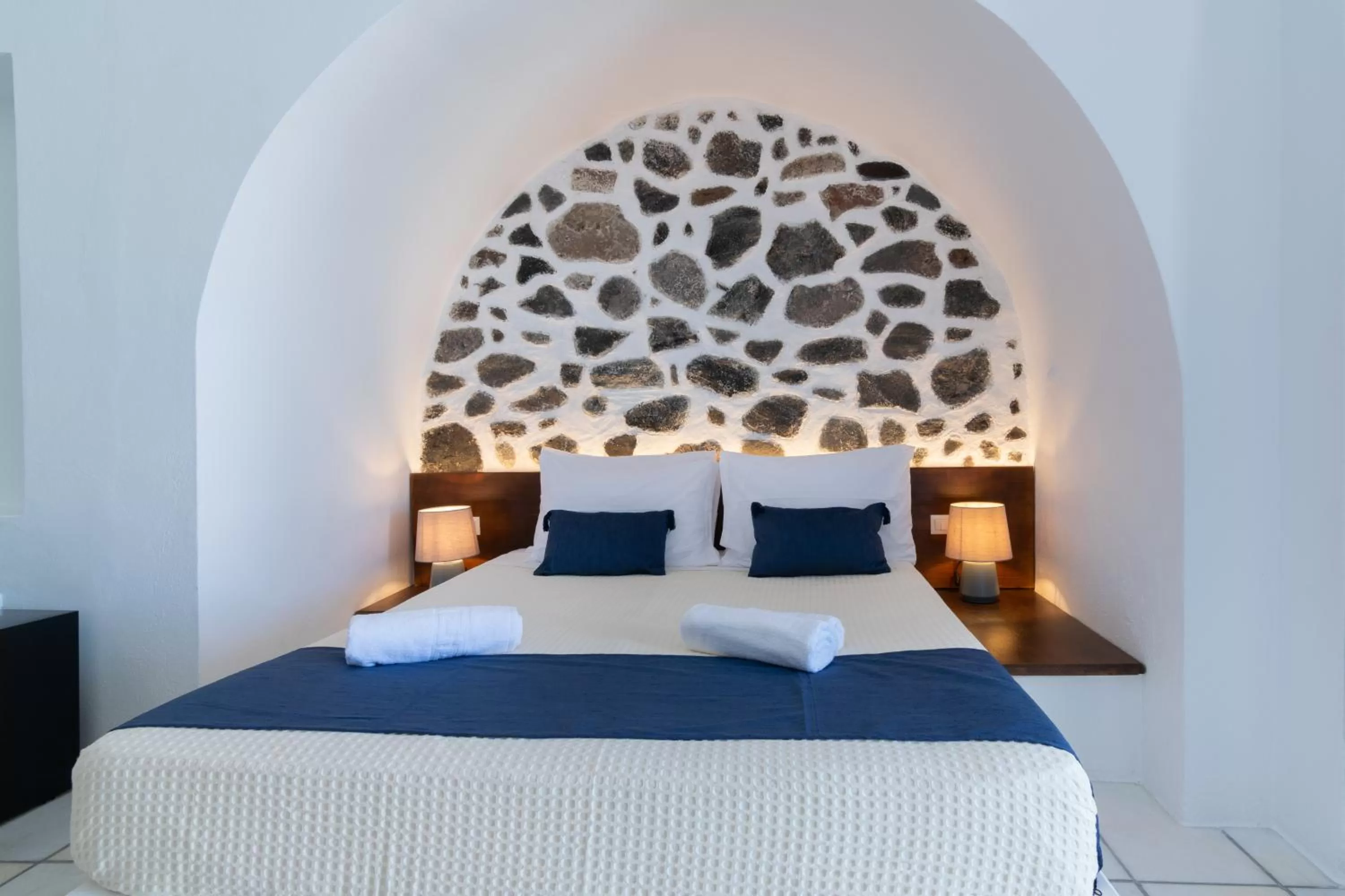 Bed in DELION VIEW HOTEL