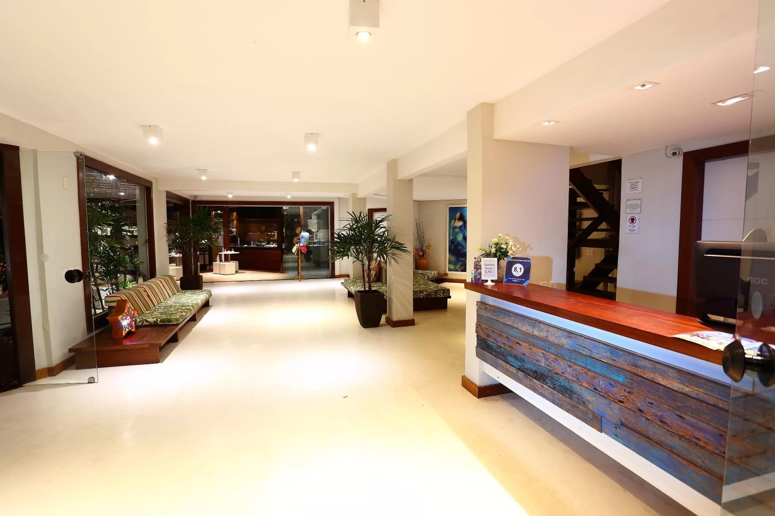 Lobby or reception in Hotel Flamingo Beach by HC