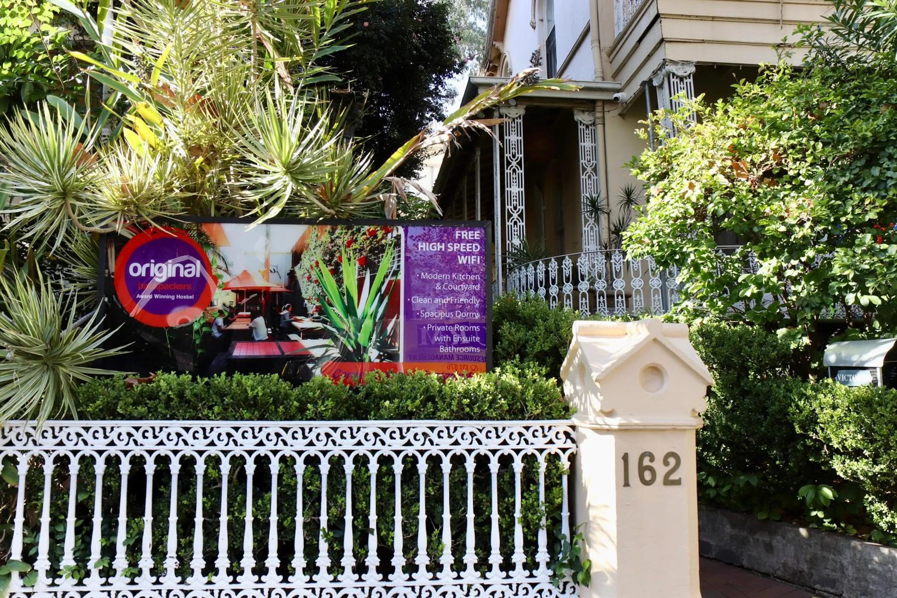 Property building in Original Backpackers