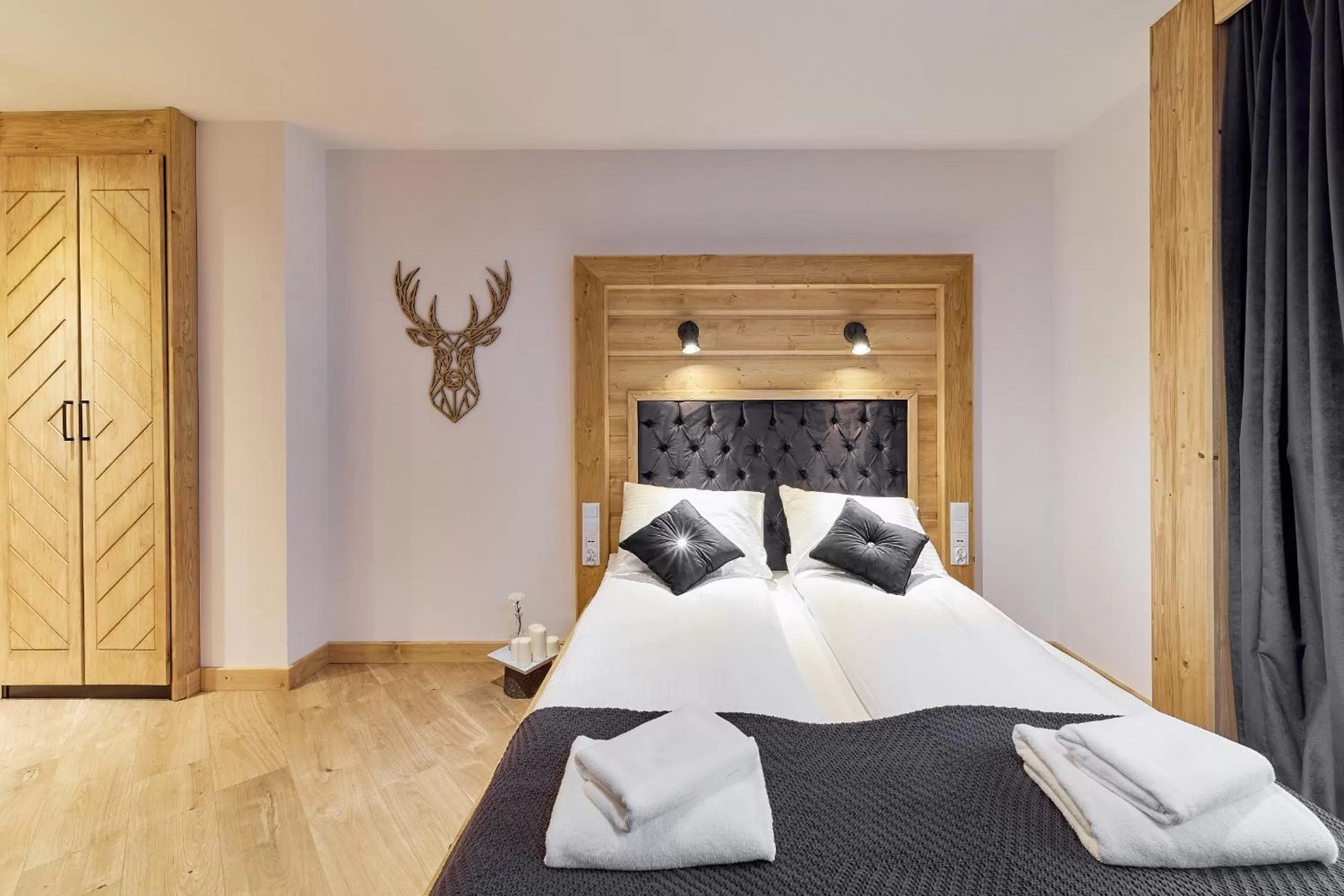 Bed in Aparthotel Giewont