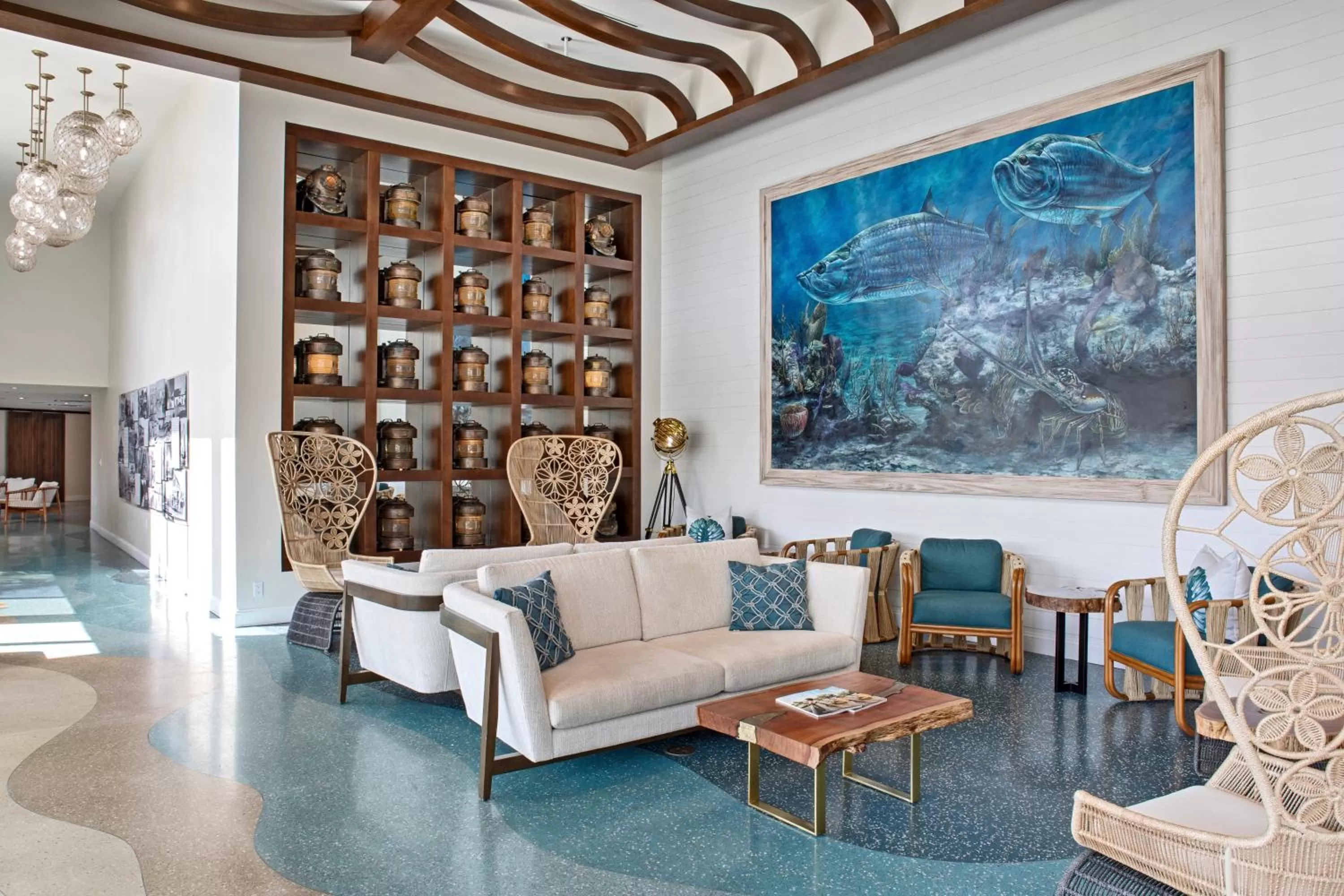 Lobby or reception in The Capitana Key West