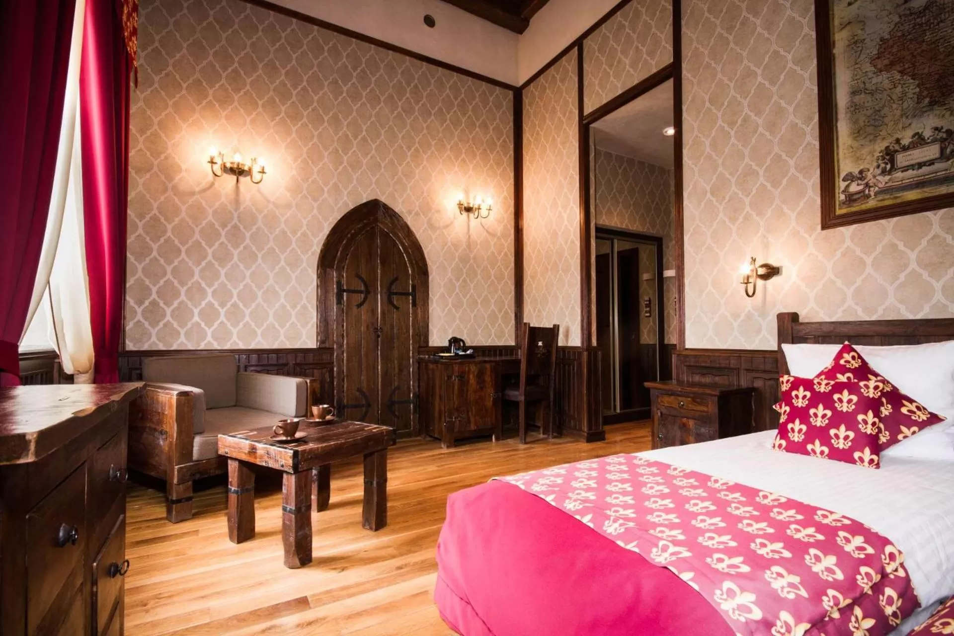 Bed in Zamek Uniejów