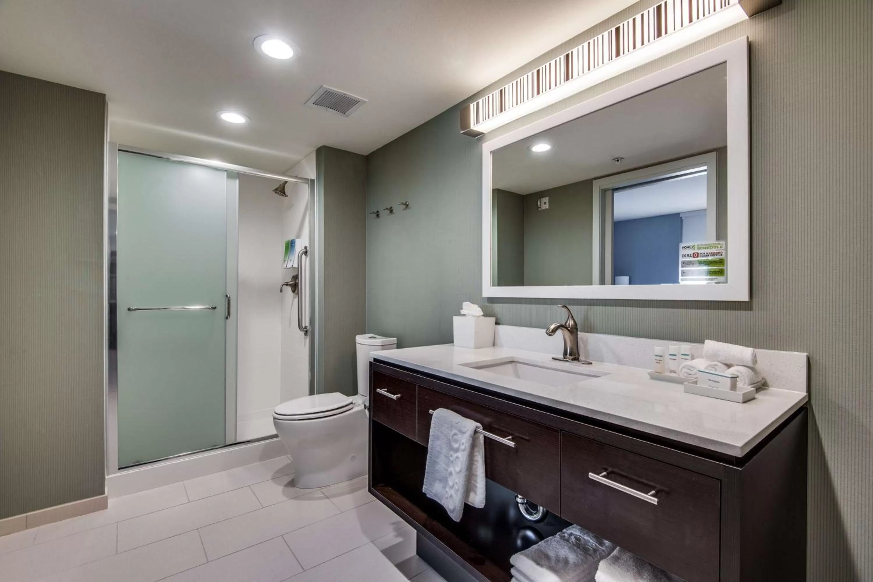 Bathroom in Home2 Suites by Hilton DFW Airport South Irving