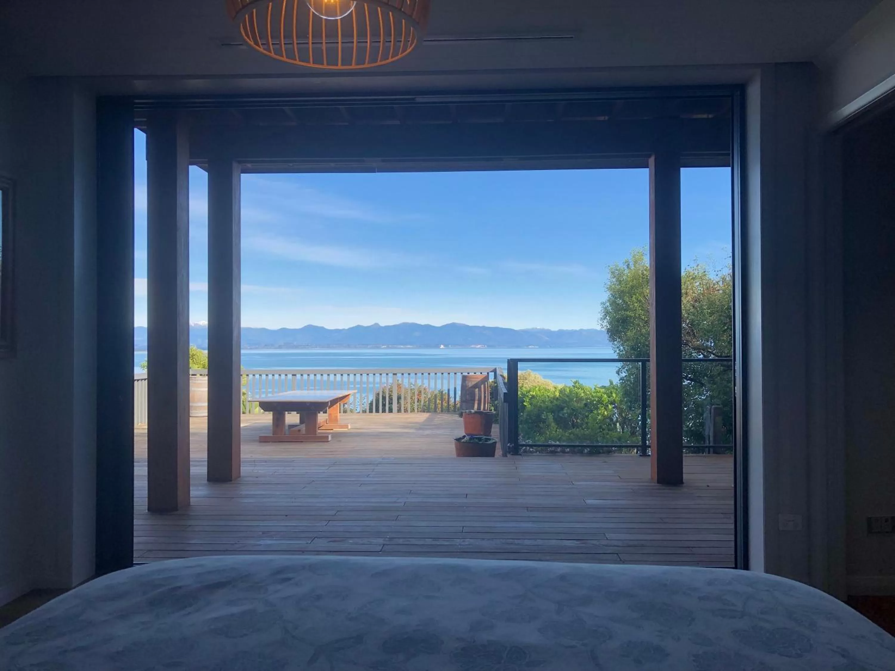 Sea view in Studio & Cabin on Whitby