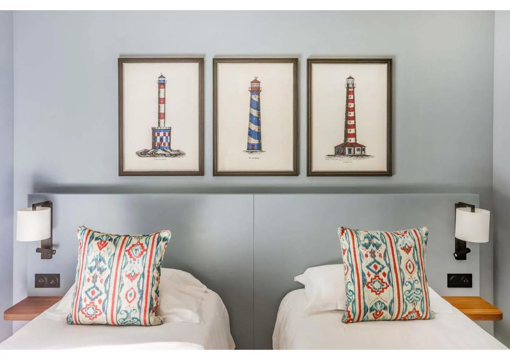 Bed in Hôtel Restaurant Le Cap