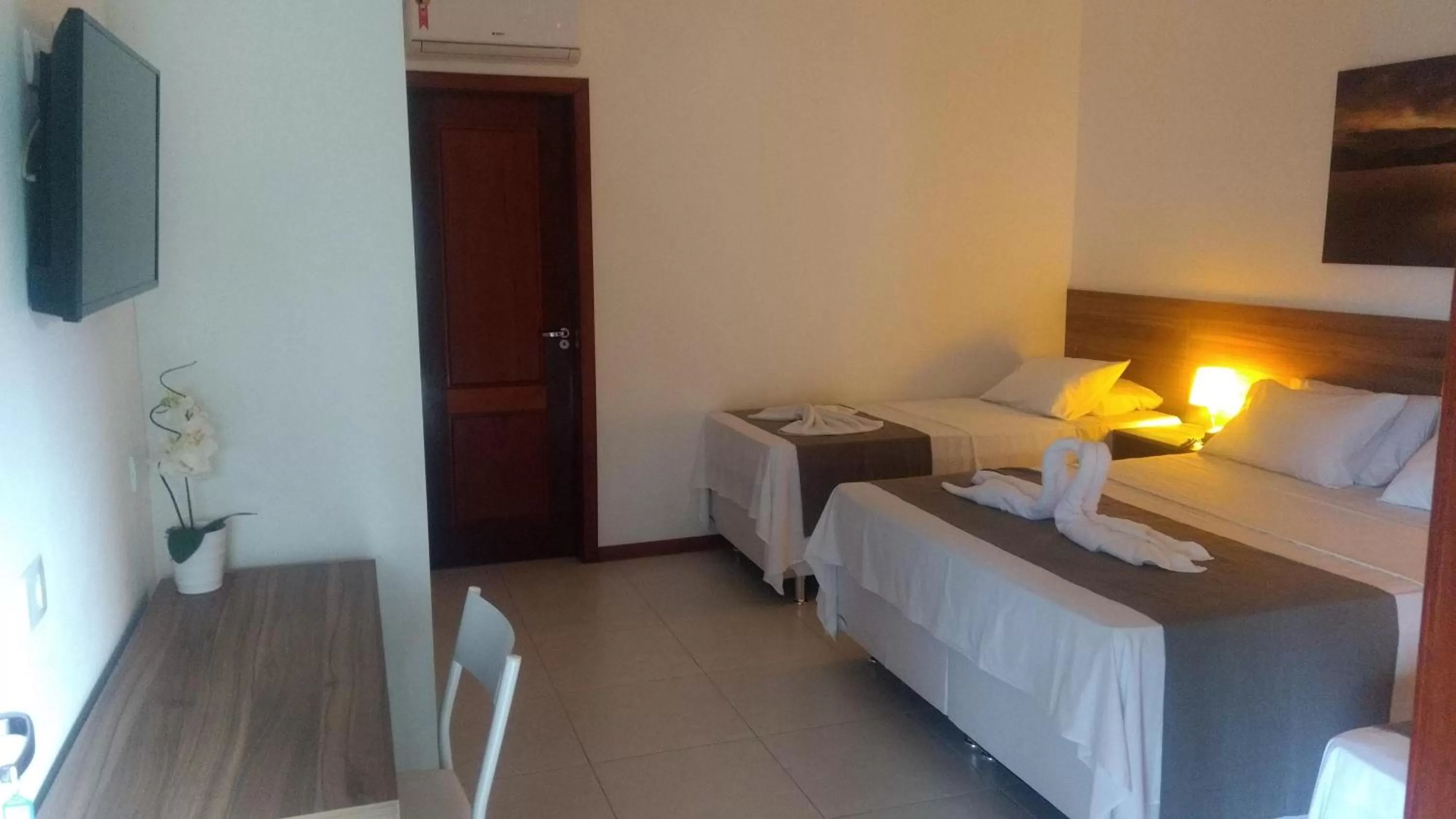 Bed in Hotel Pousada Salvador Paradise