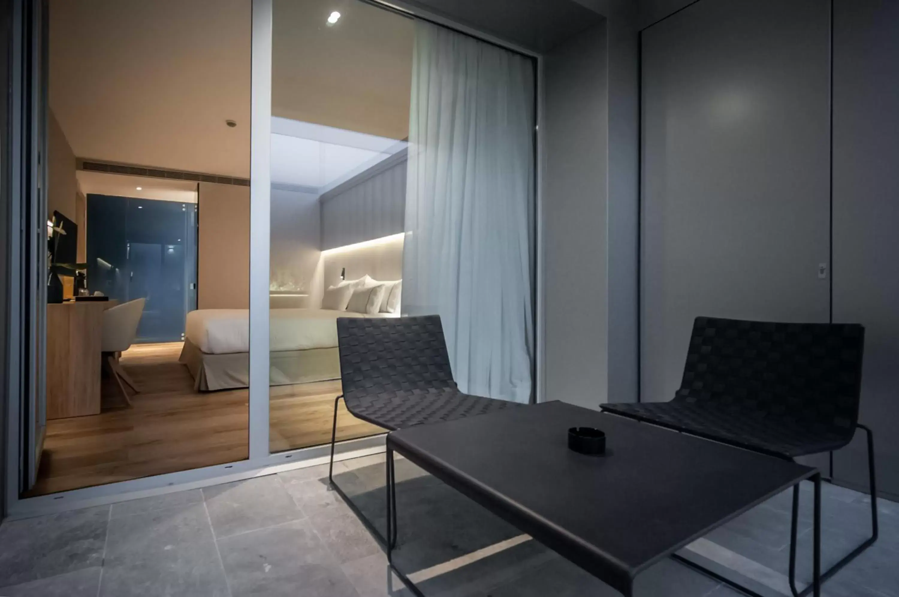 Double or Twin Room with Terrace in Hotel Sorli Emocions Double or Twin Room with Terrace in Hotel Sorli Emocions