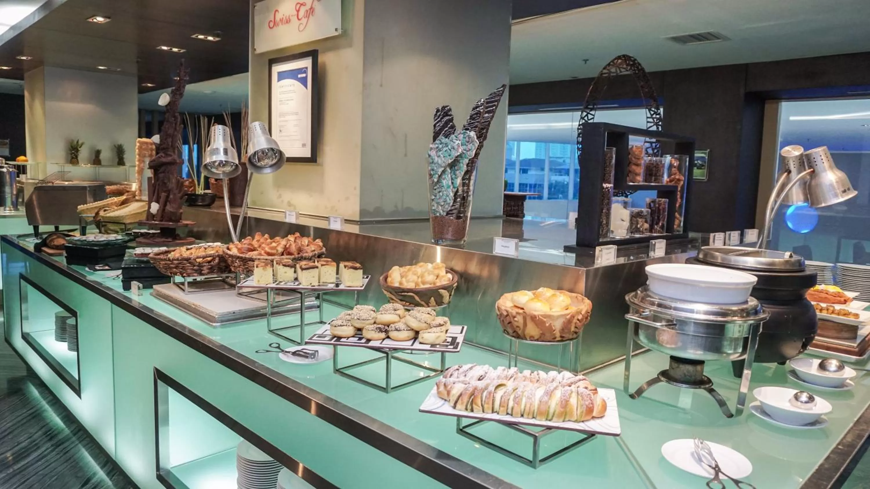 Buffet breakfast in Swiss-Belhotel Mangga Besar