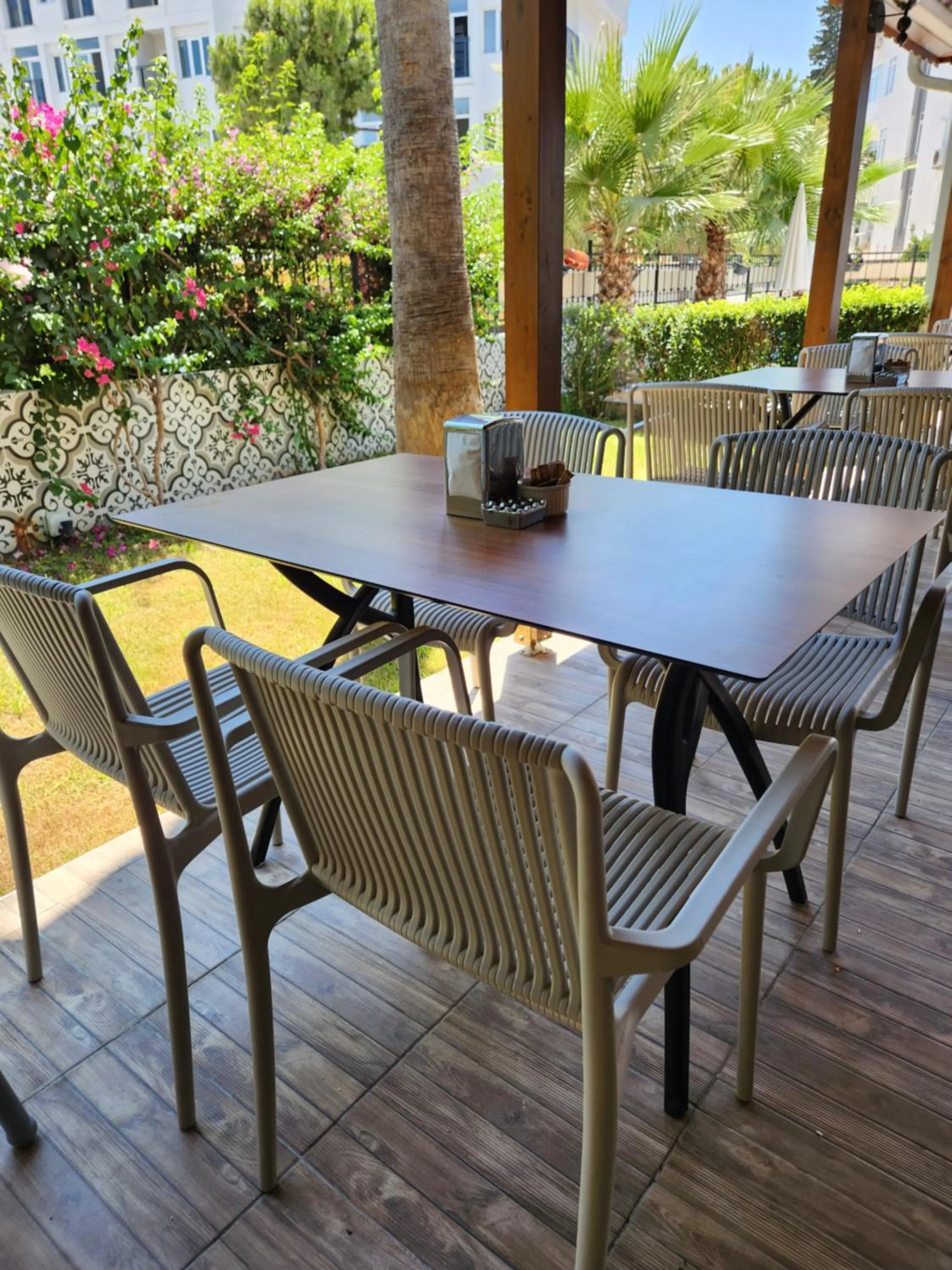 Patio in Esperanza Hotel