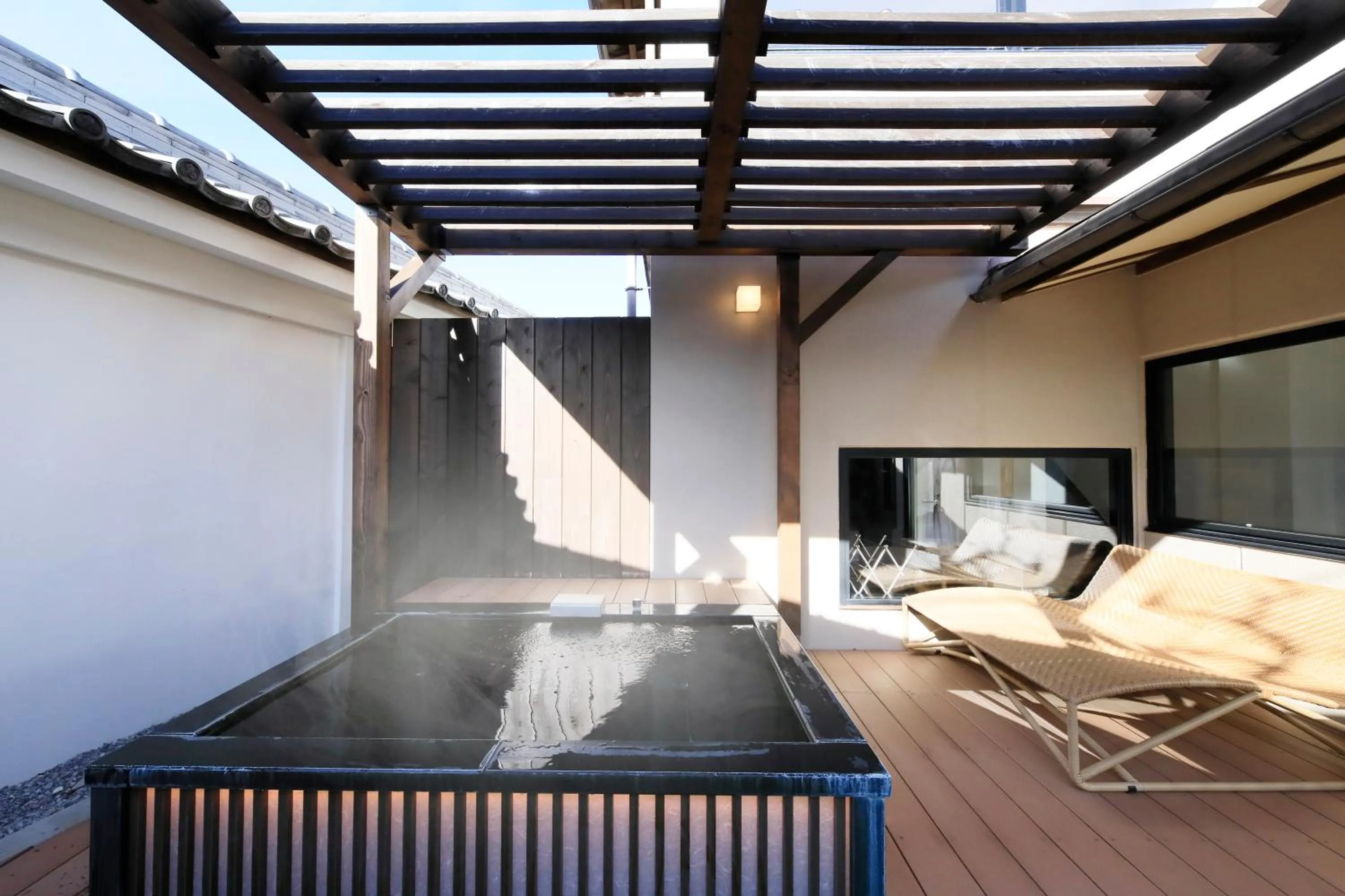 Hot Tub in Fuji Onsenji Yumedono