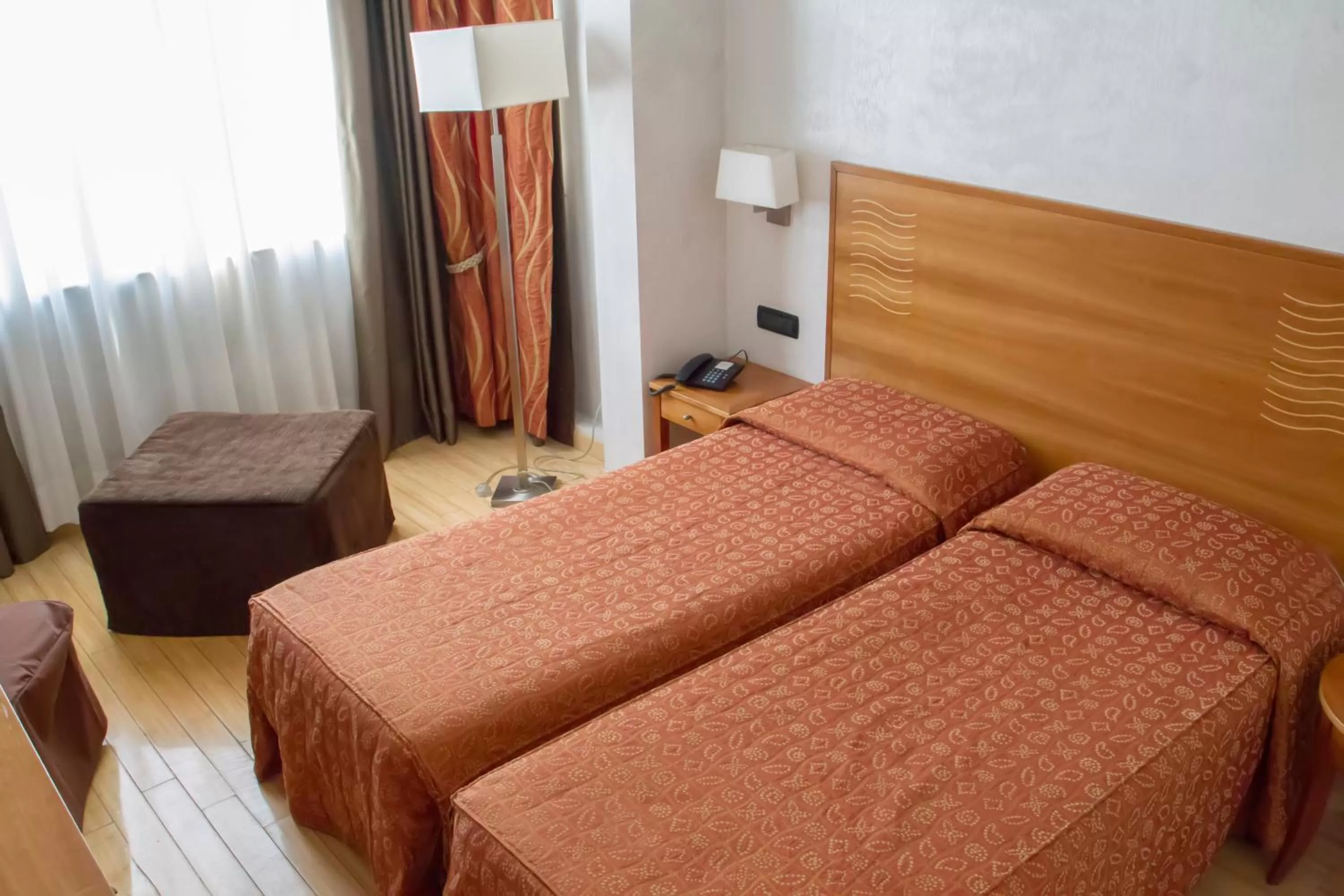 Bed in Hotel Continental