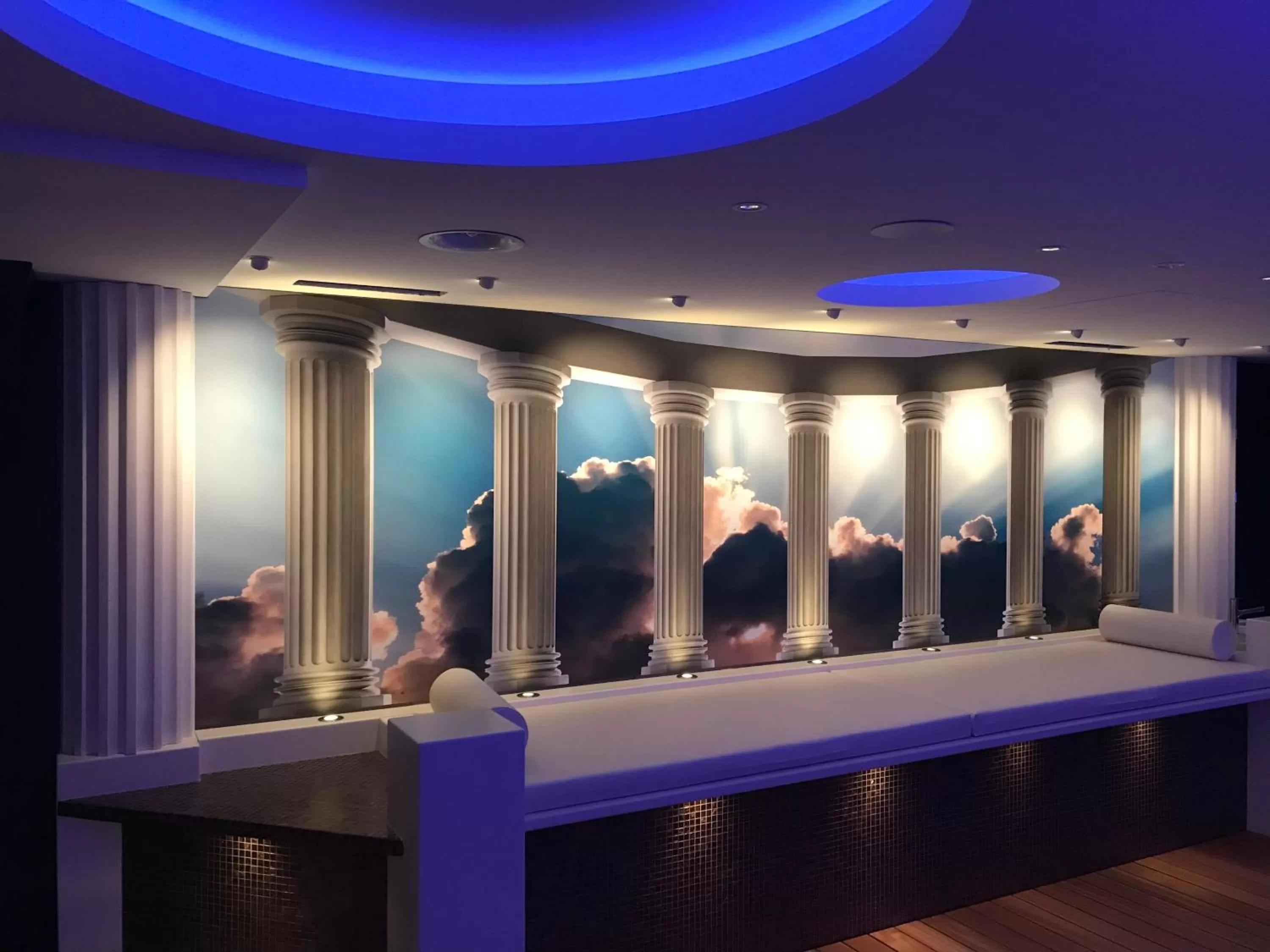 Sauna in Seehotel Pilatus