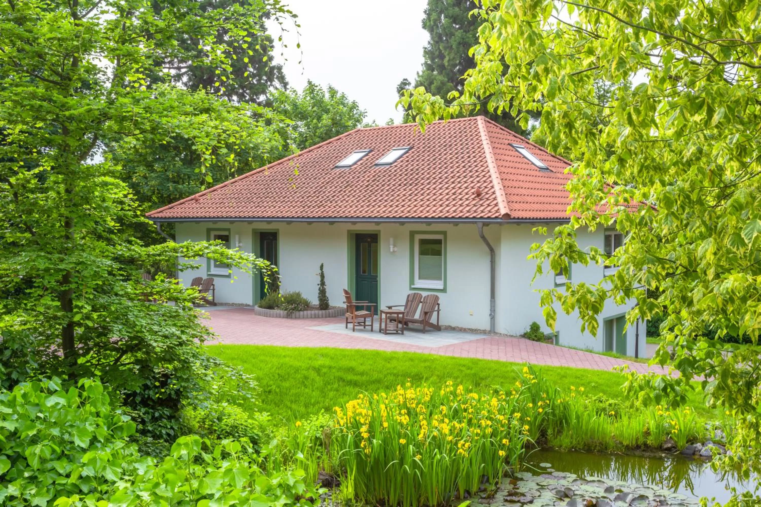 Garden in Hotel Erbprinzenpalais
